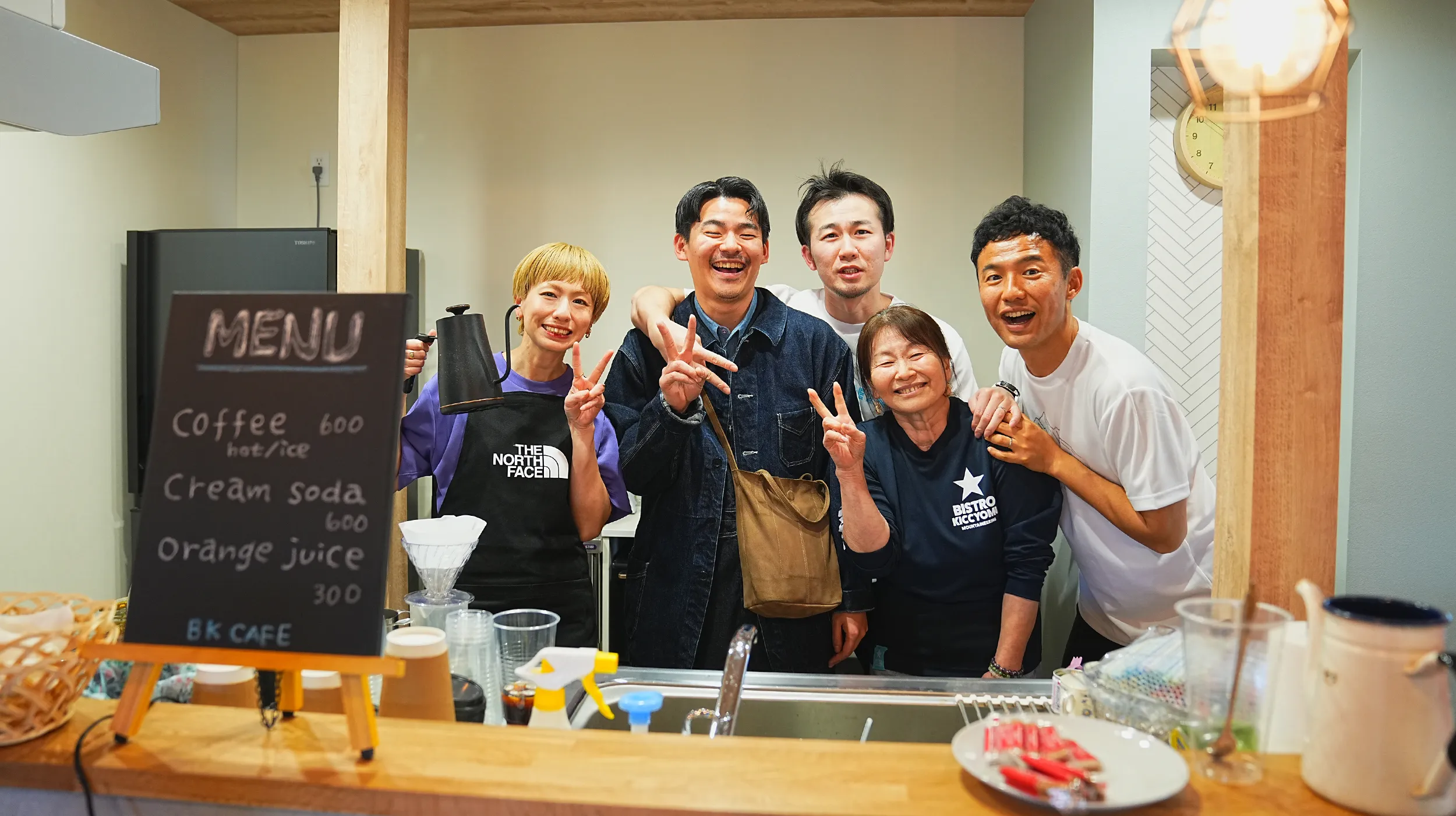 ビストロきっちょむ登山隊のポップアップカフェイベント「BKcafe」を長野県の岡谷で実施しました！