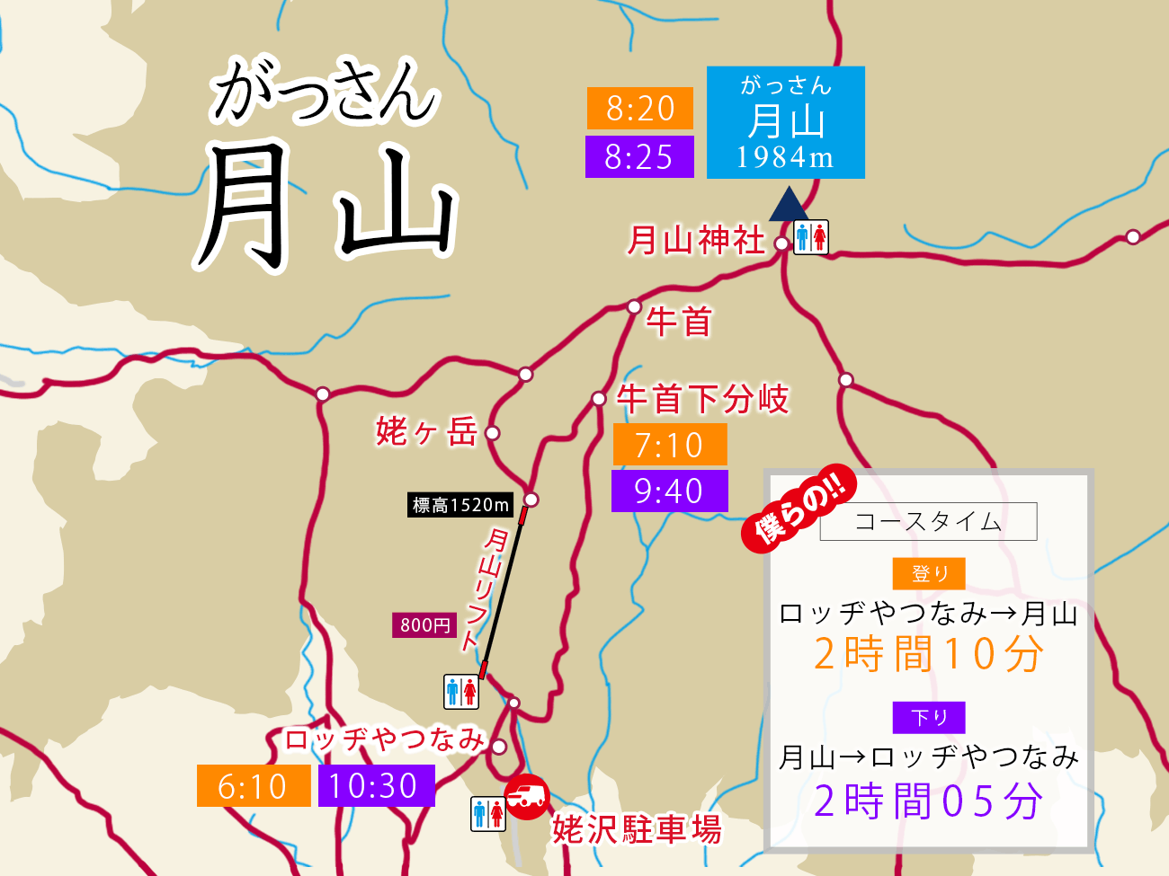 紅葉に染まる名峰・月山。2025年紅葉状況レポート。