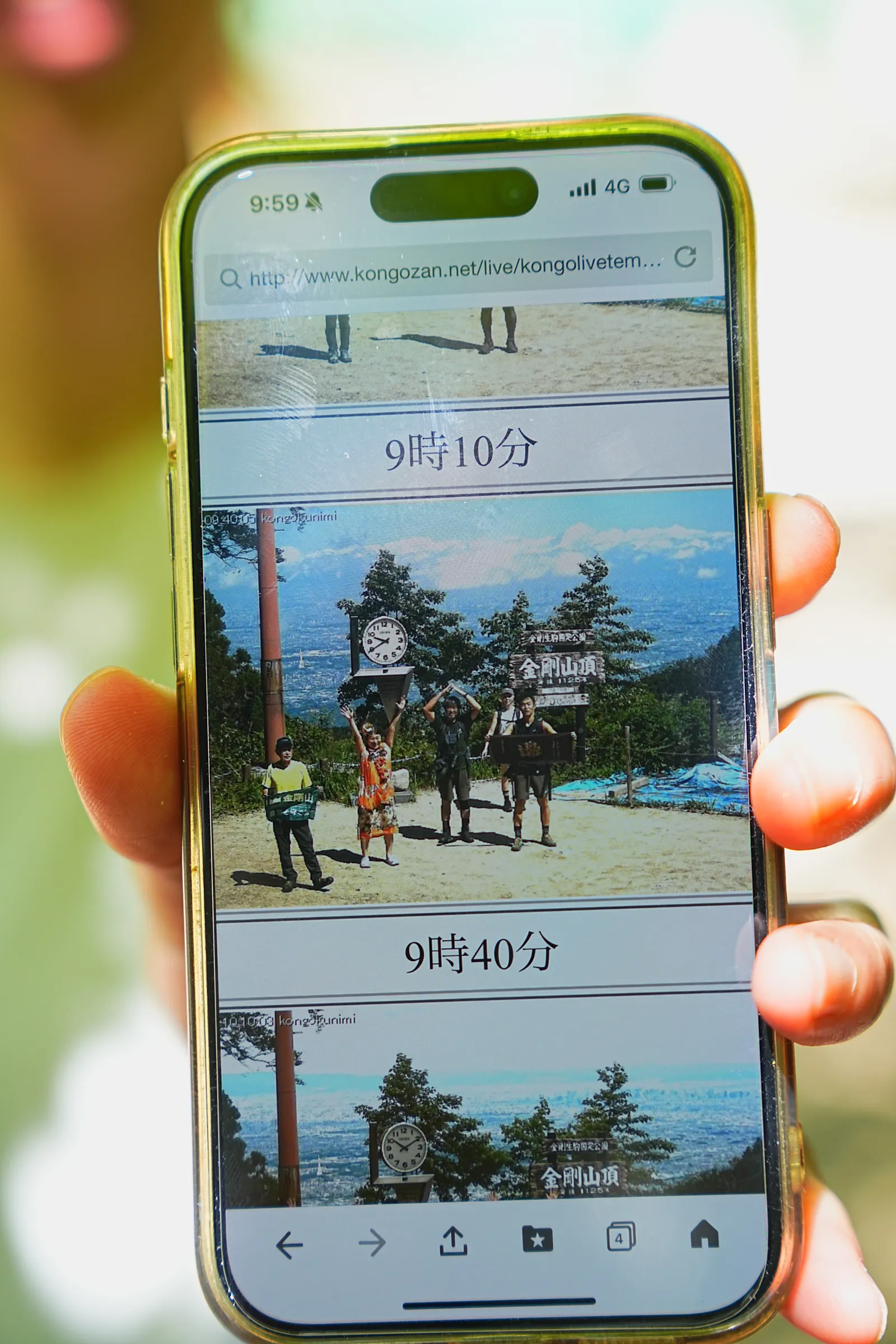 初夏の金剛山を木漏れ日登山！