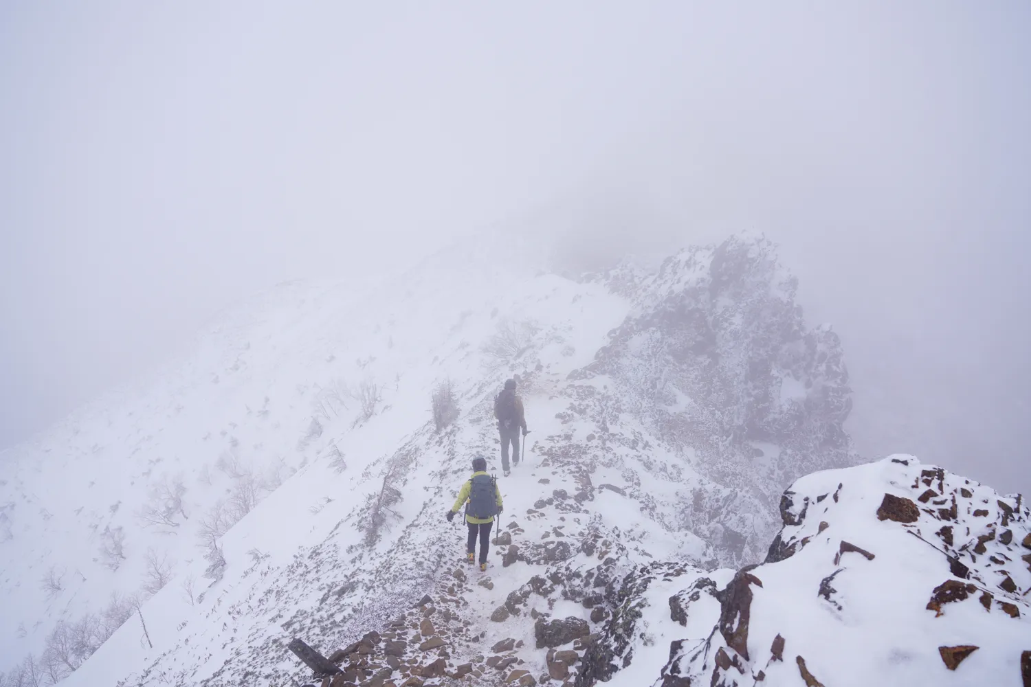 赤岳 厳冬期 登山2023