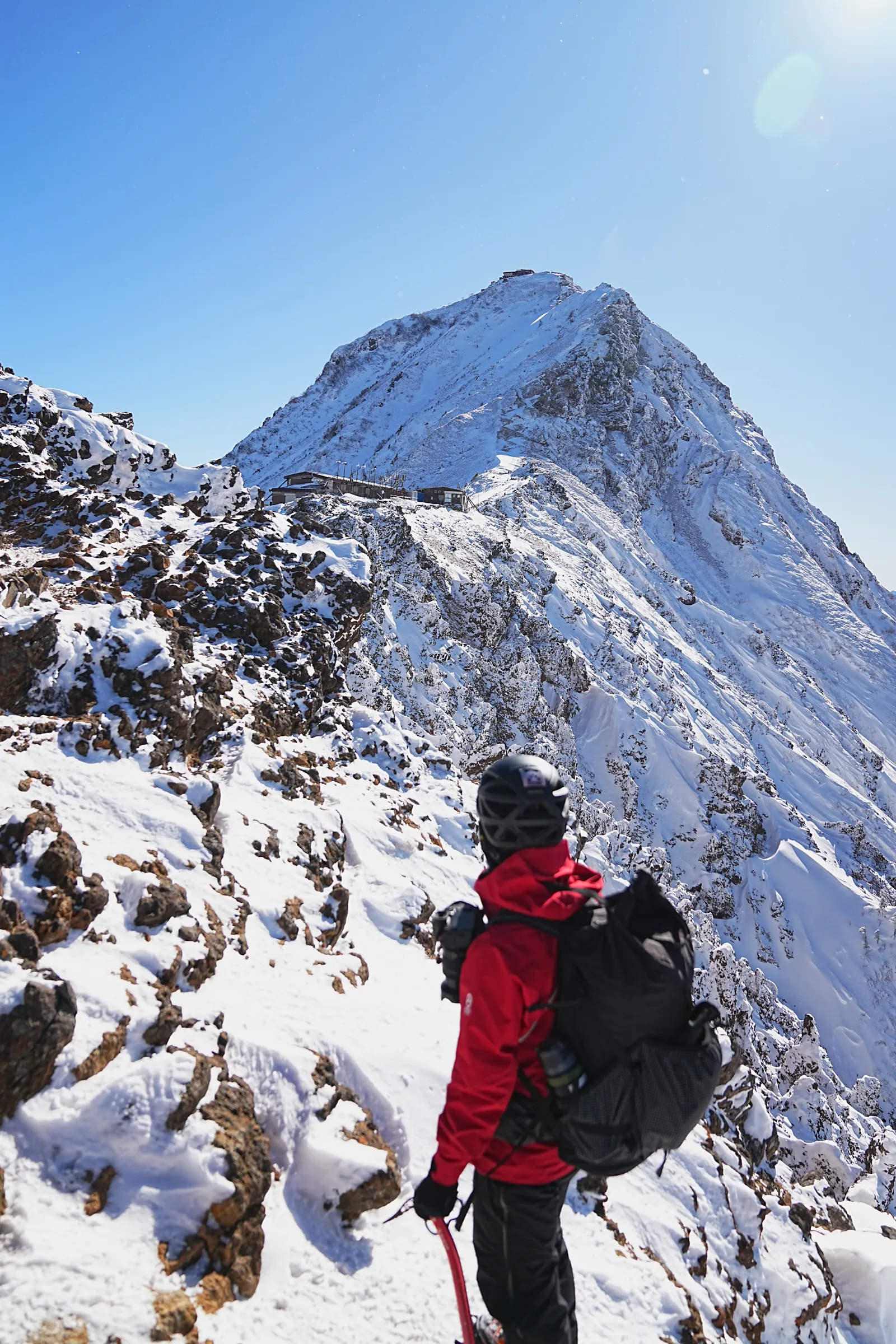 厳冬期の赤岳へ！赤岳天望荘に泊まって朝焼け登山！！