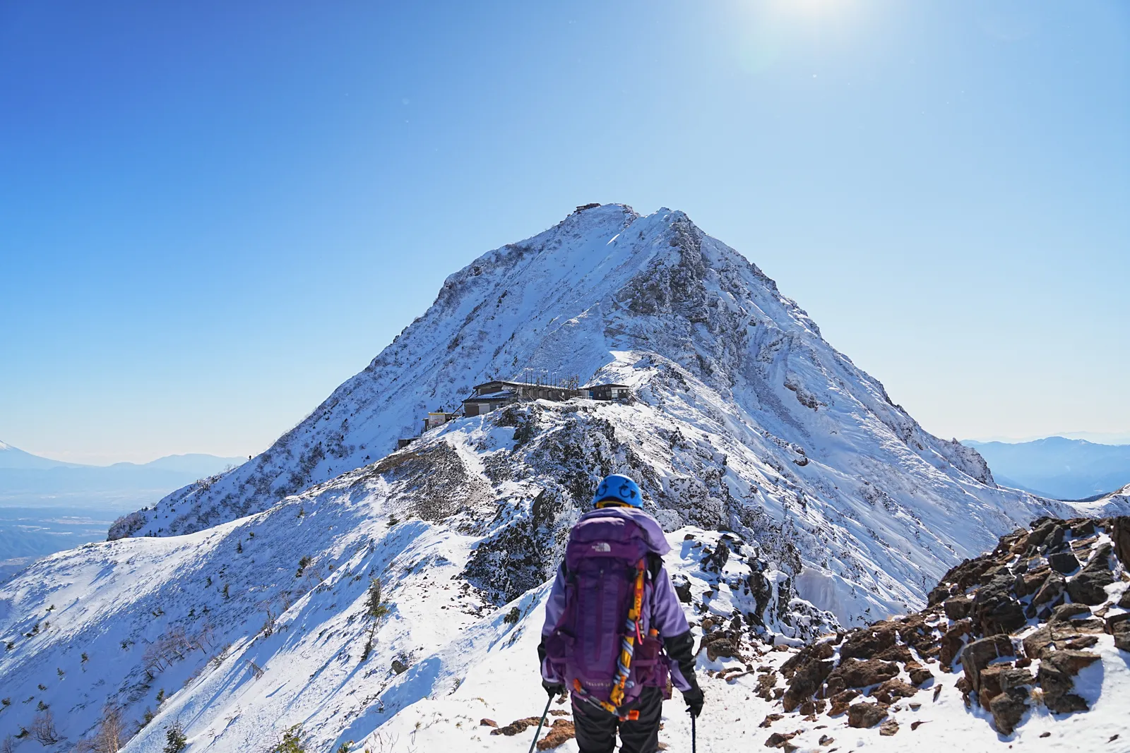 厳冬期の赤岳へ！赤岳天望荘に泊まって朝焼け登山！！
