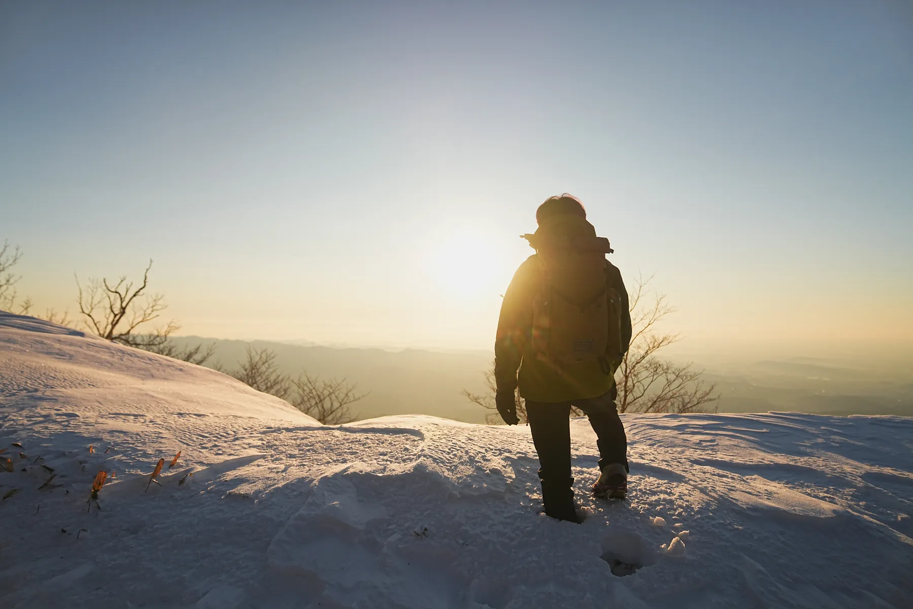 冬の赤城山へ。のんびり日帰り雪山登山。