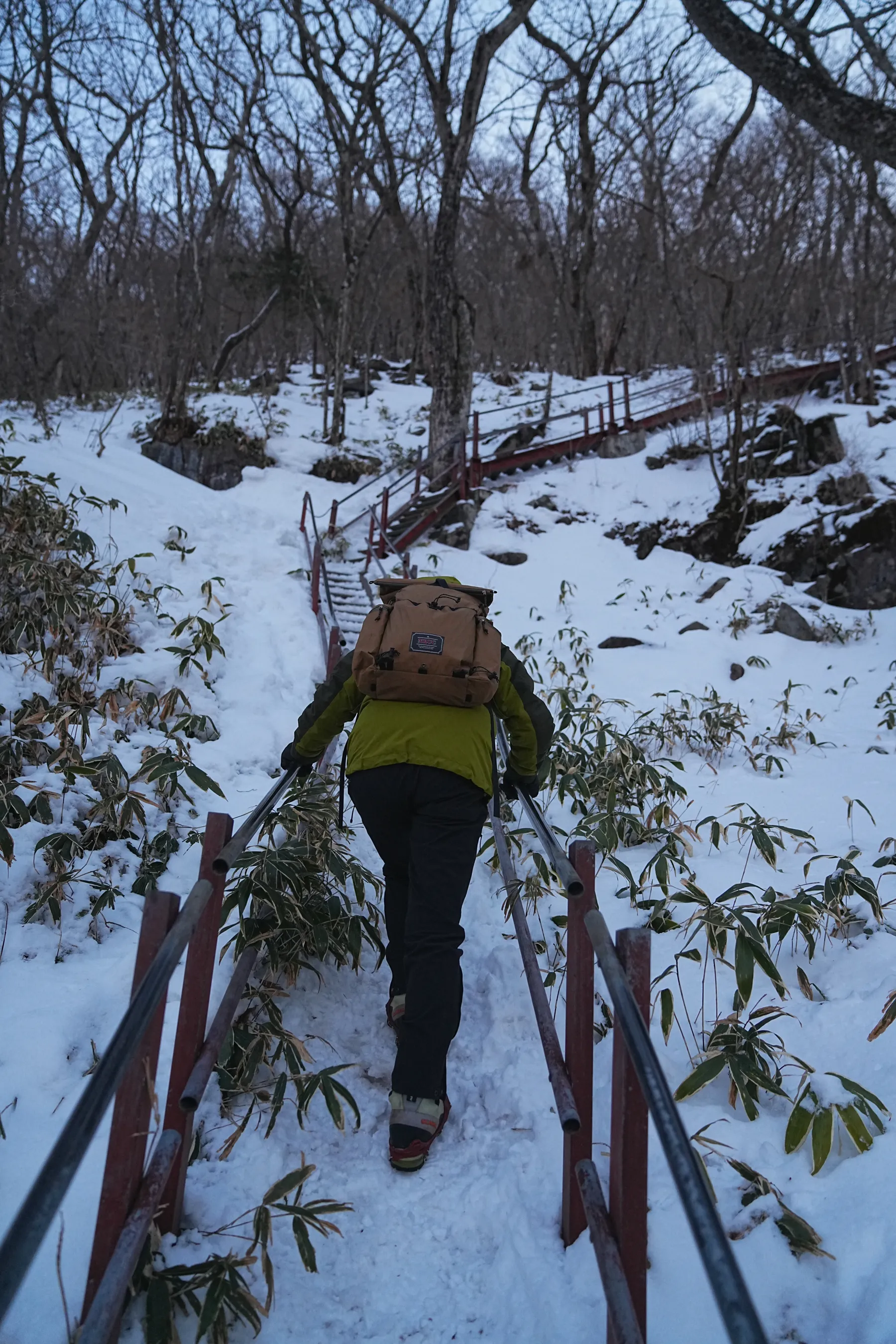 冬の赤城山へ。のんびり日帰り雪山登山。