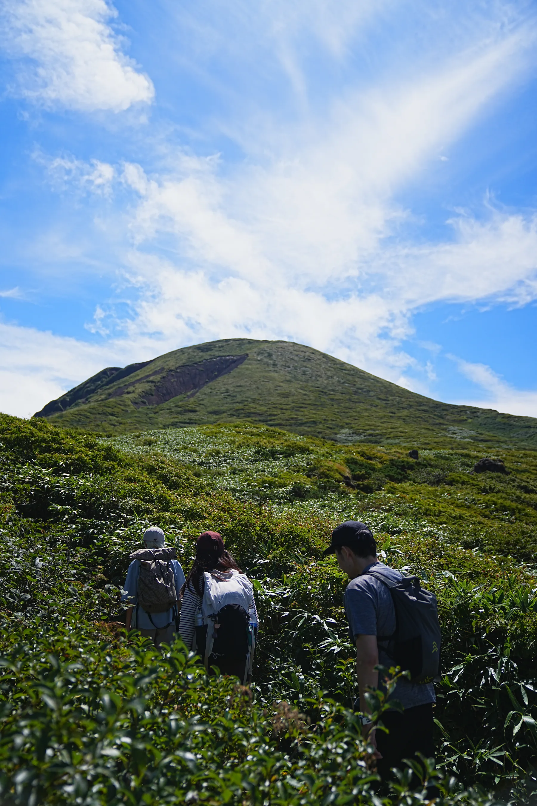 夏の終わりの秋田駒ヶ岳をのんびり日帰り登山。
