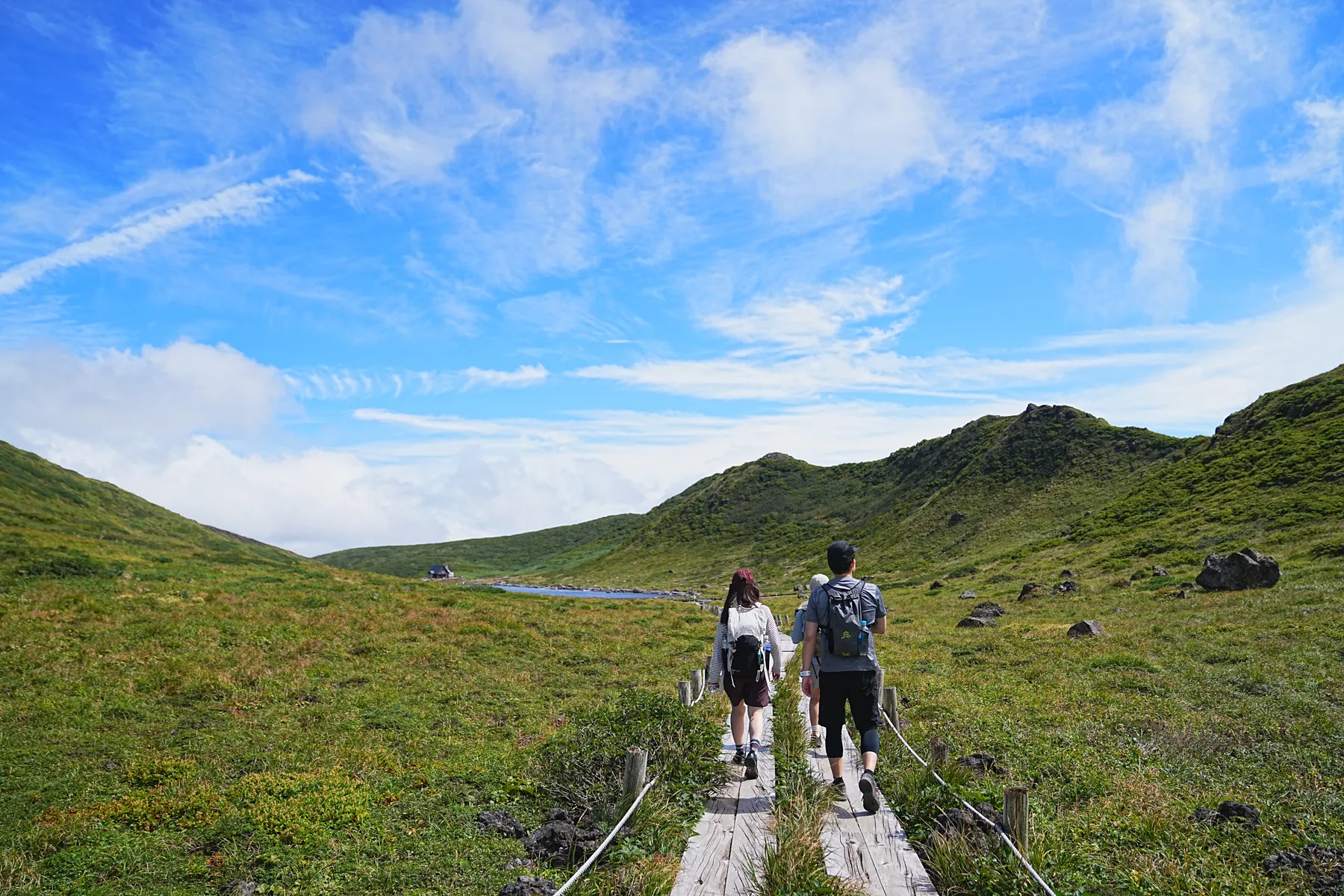 夏の終わりの秋田駒ヶ岳をのんびり日帰り登山。
