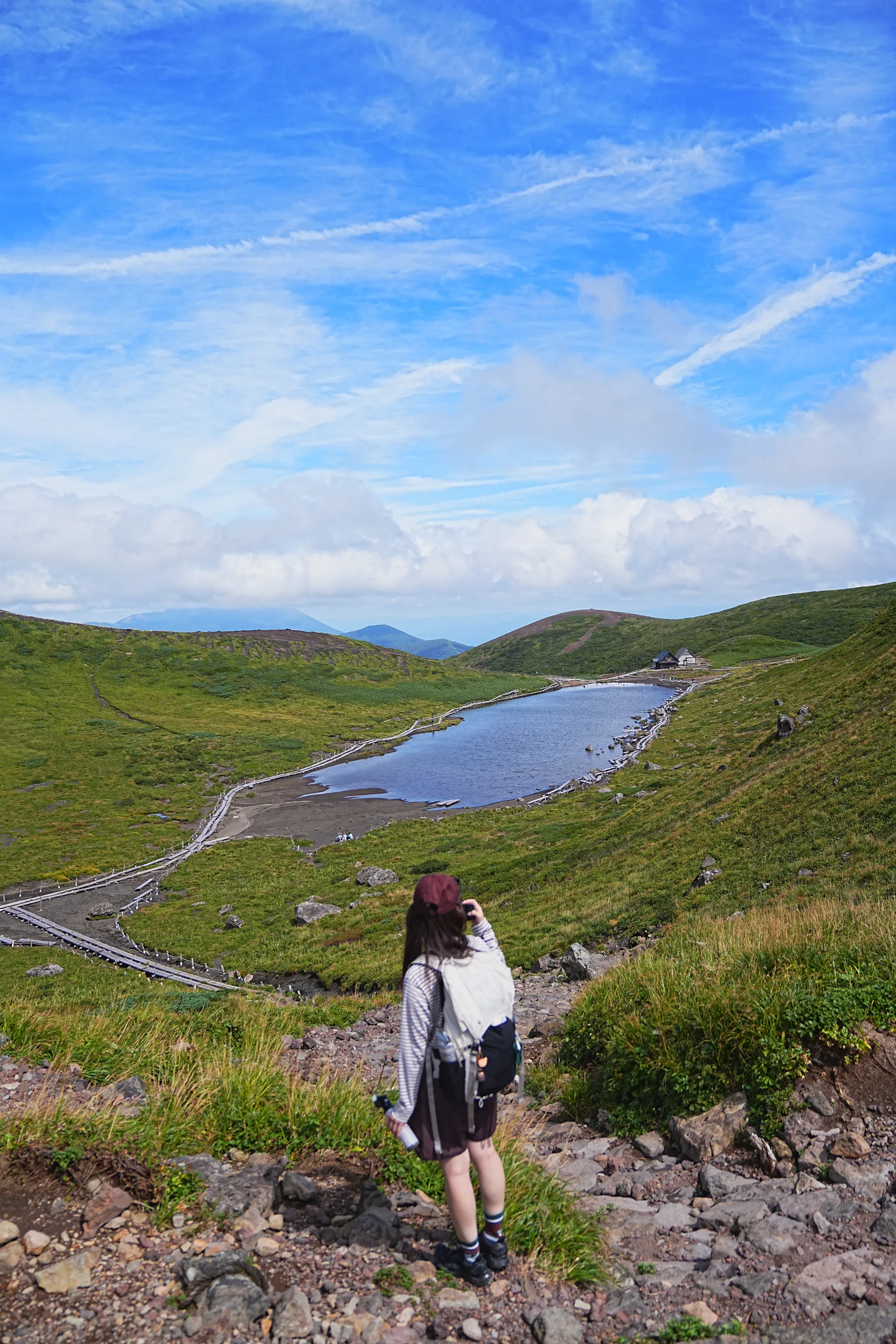 夏の終わりの秋田駒ヶ岳をのんびり日帰り登山。