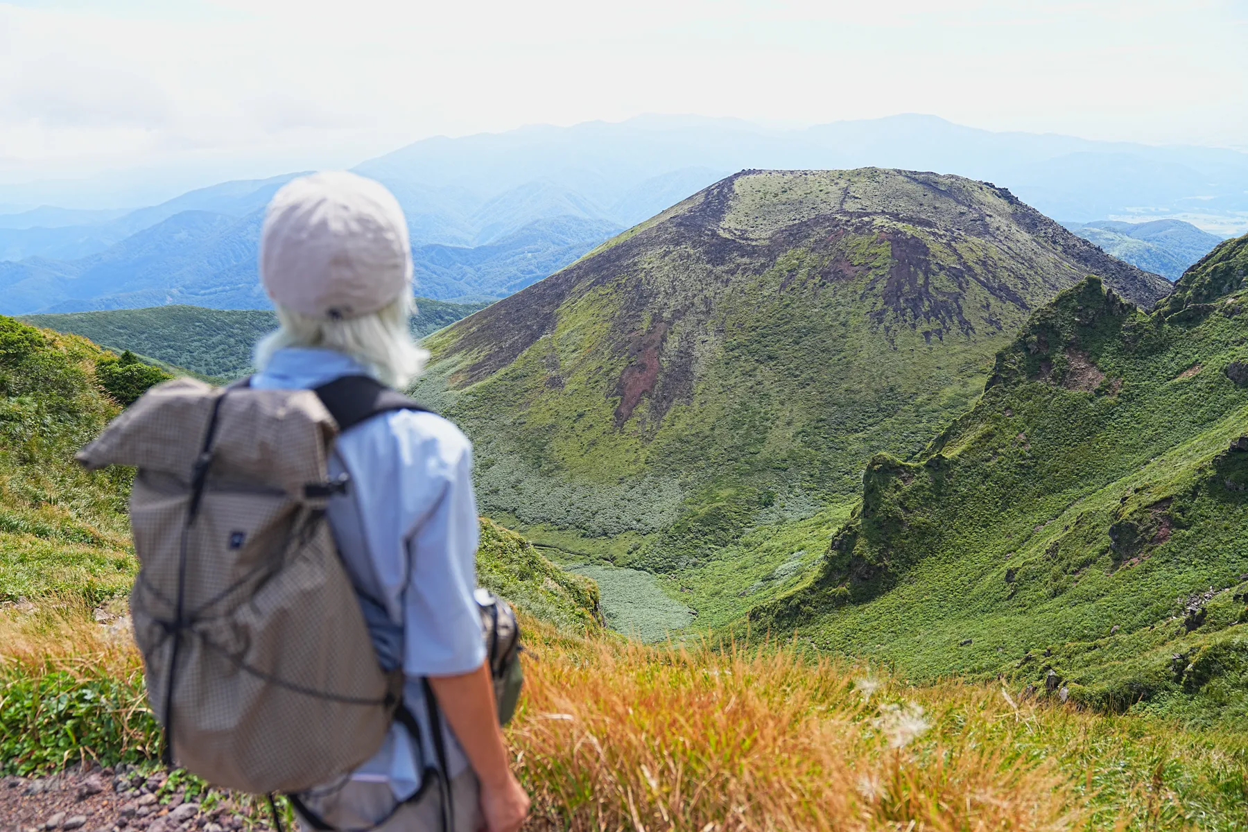 夏の終わりの秋田駒ヶ岳をのんびり日帰り登山。