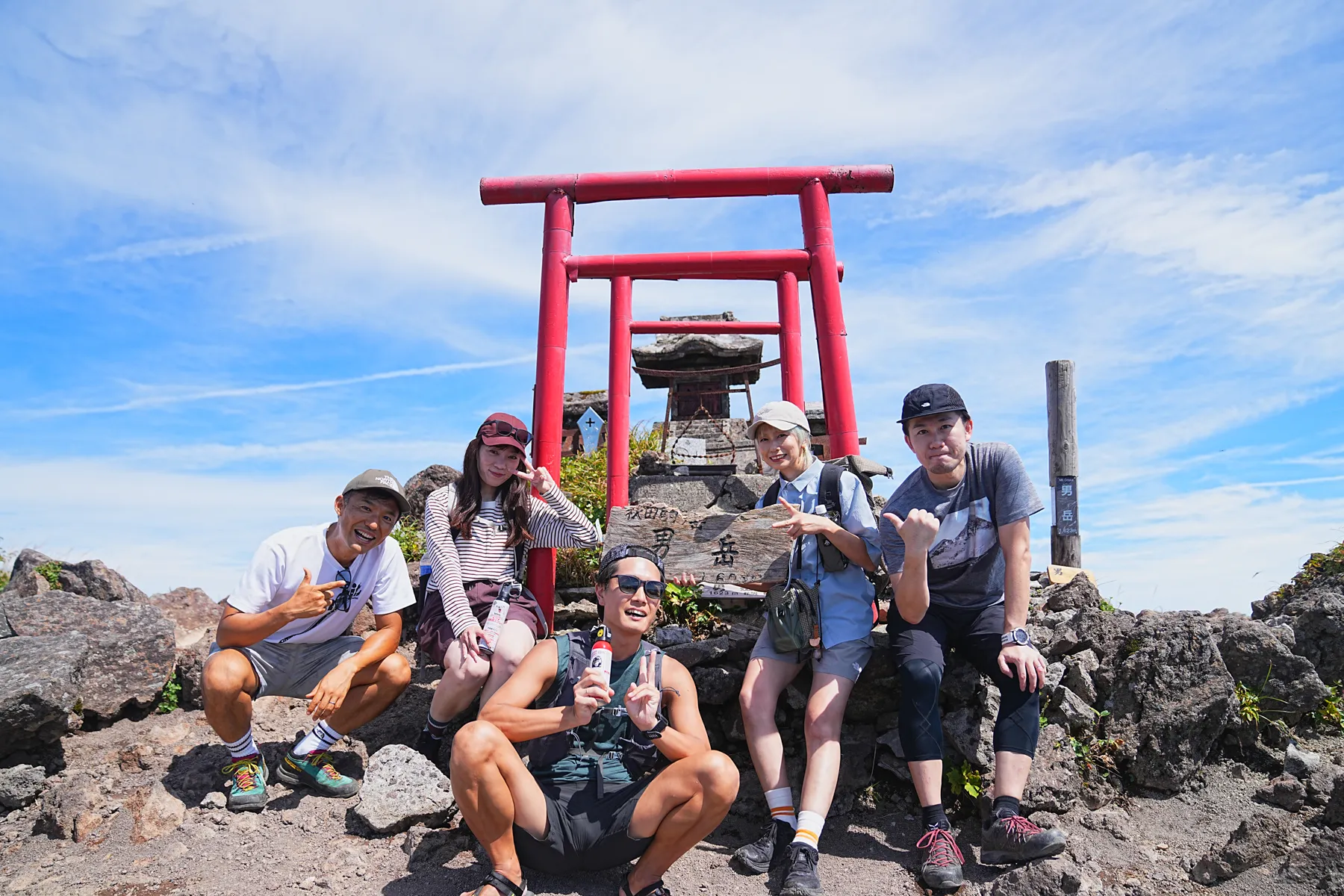 夏の終わりの秋田駒ヶ岳をのんびり日帰り登山。