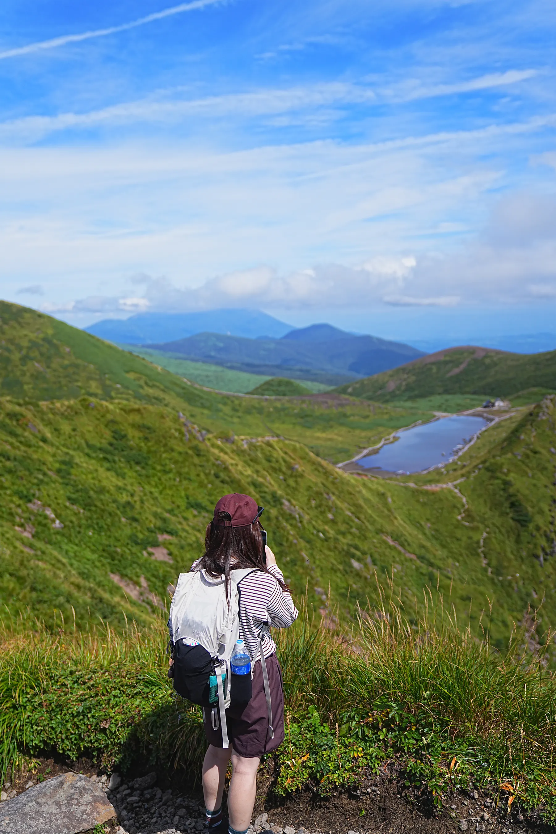 夏の終わりの秋田駒ヶ岳をのんびり日帰り登山。