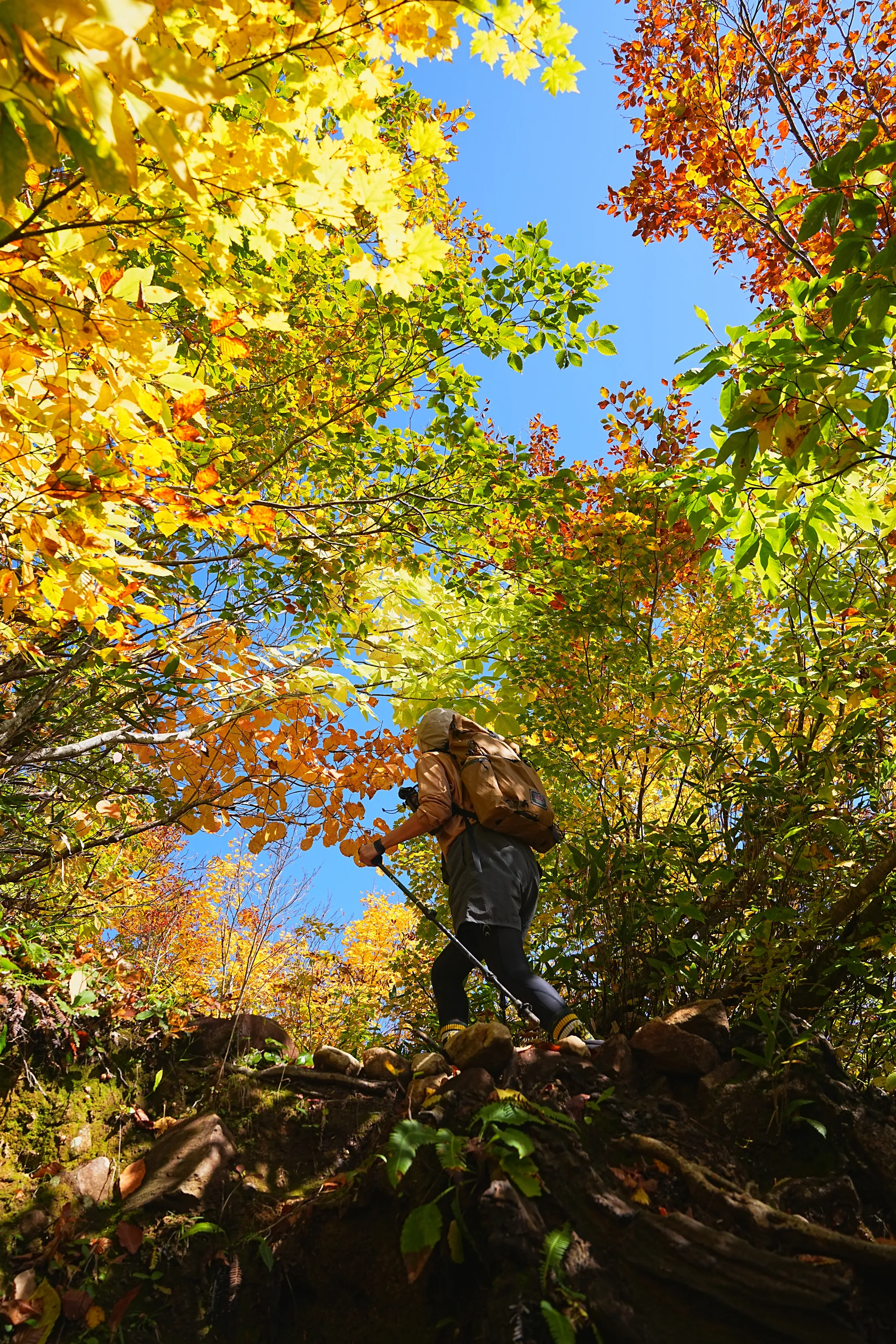 紅葉がピークの雨飾山登山&雨飾荘にお泊まりレポート。