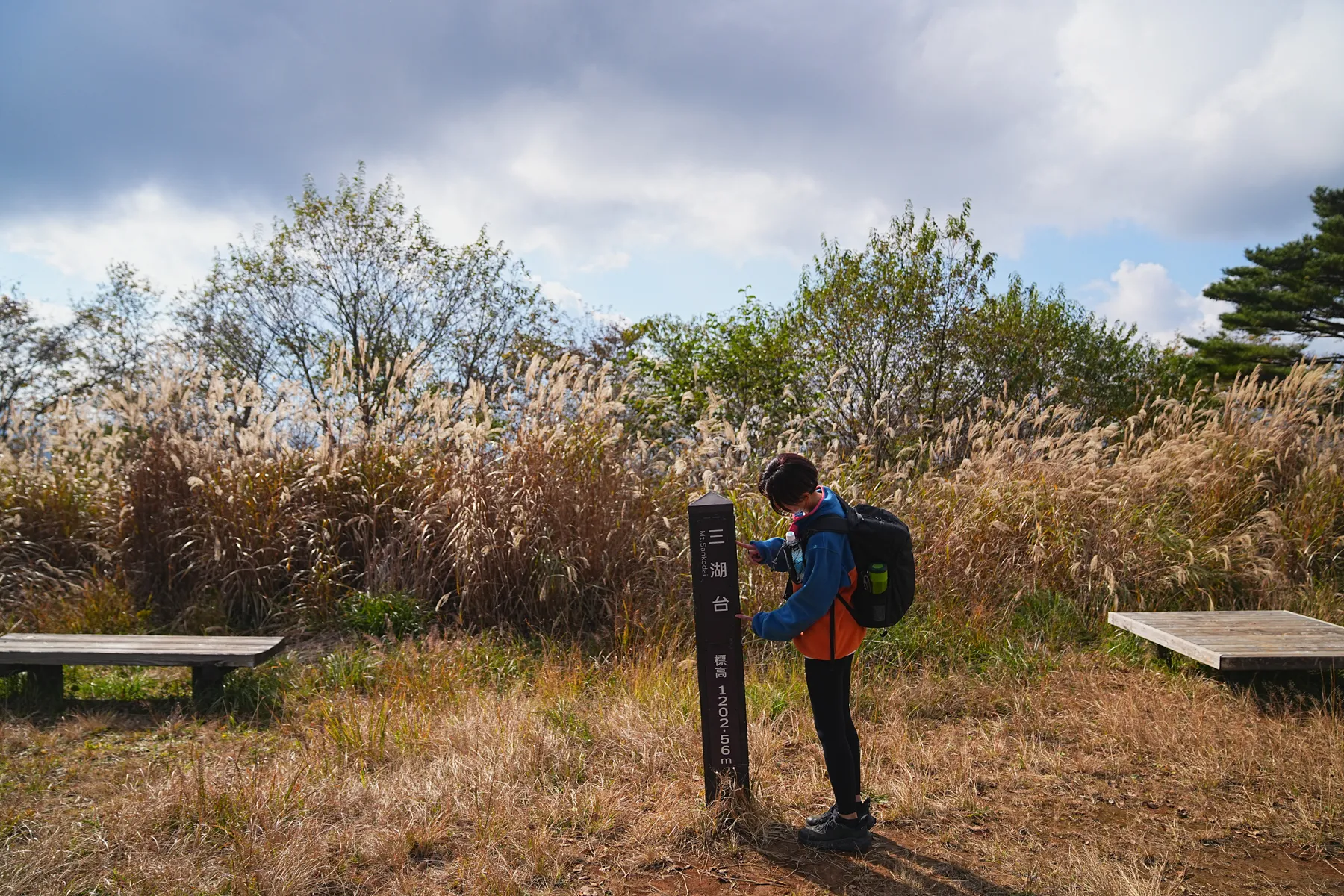 秋の足和田山。紅葉ハイキング