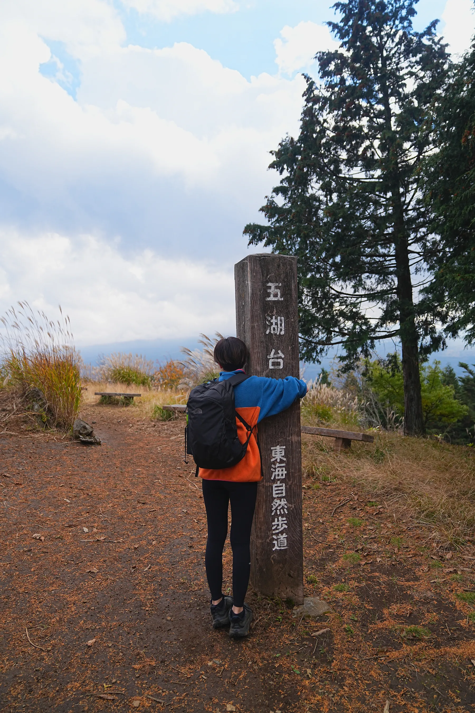 秋の足和田山。紅葉ハイキング