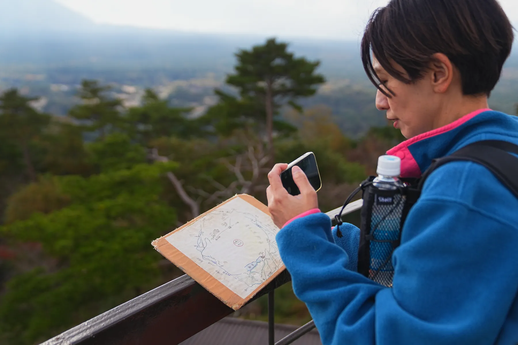 秋の足和田山。紅葉ハイキング