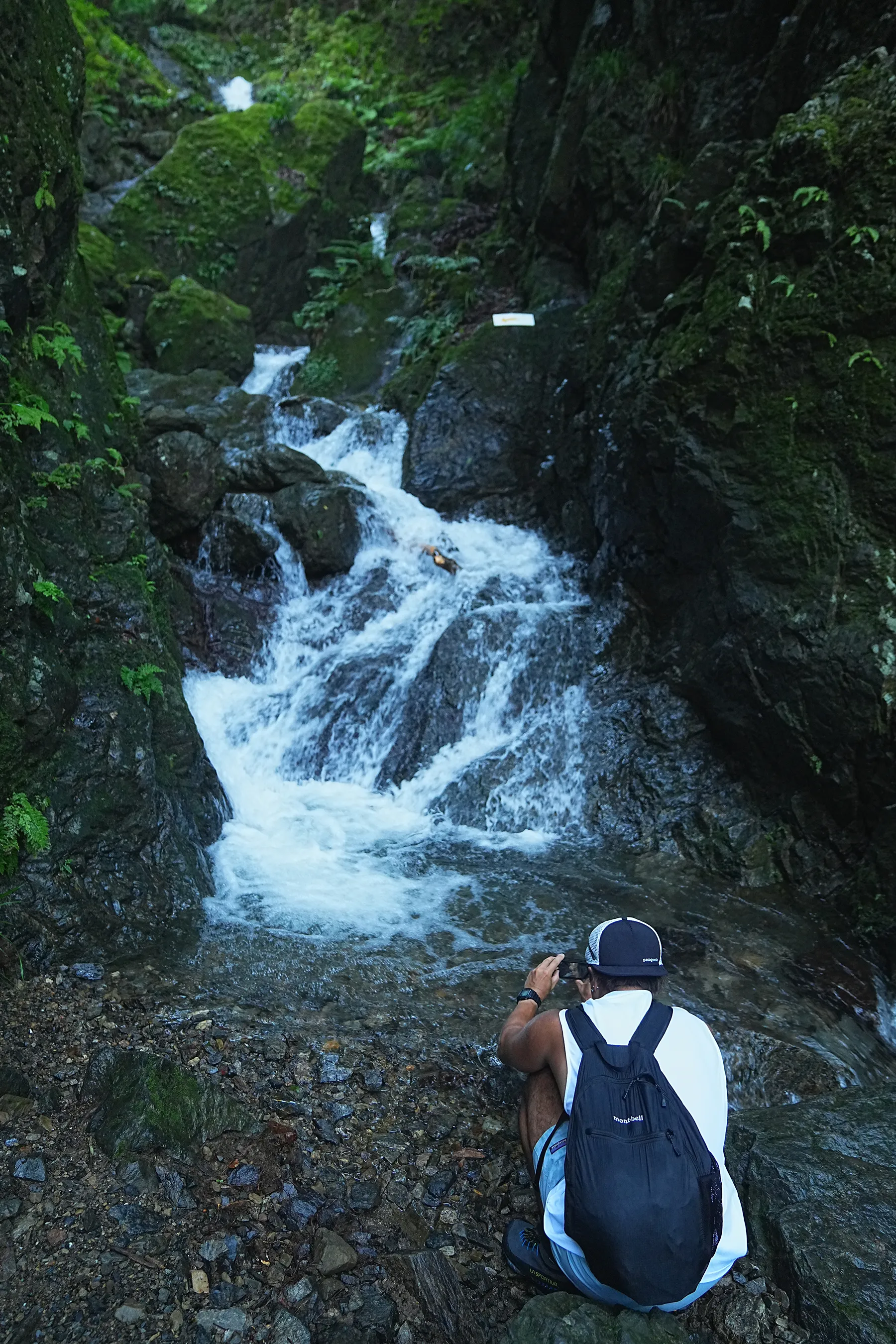 棒ノ折山/棒ノ嶺　初心者でも簡単沢歩き登山