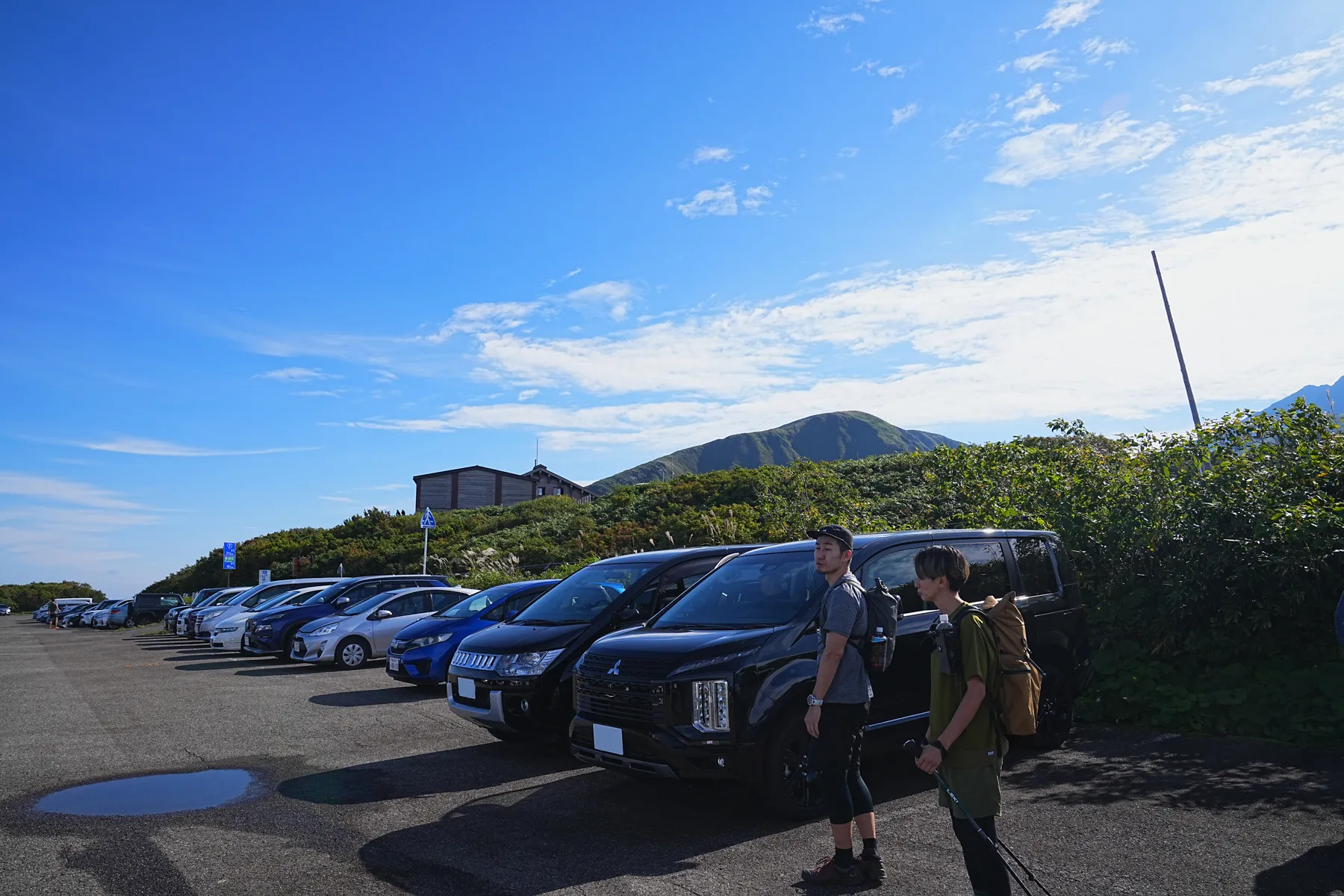 紅葉の鳥海山登山