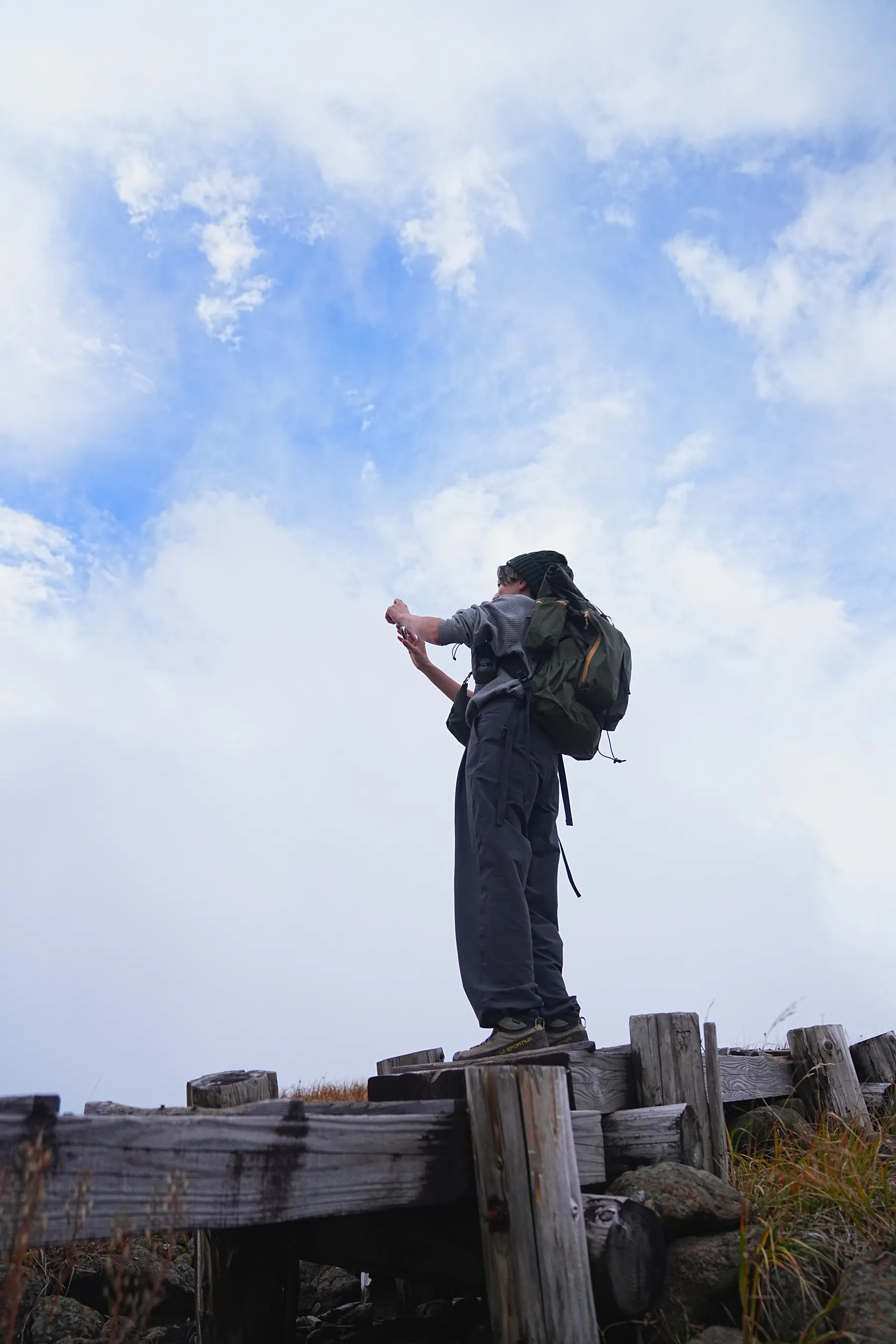 紅葉の月山へ 日帰り紅葉登山