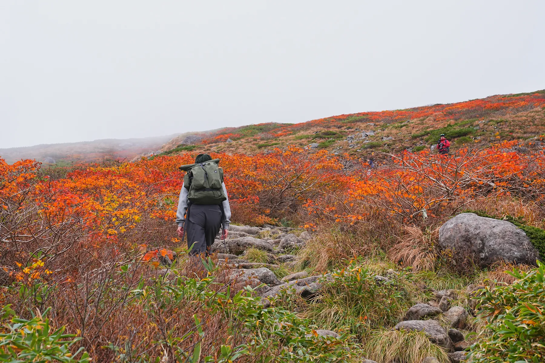 紅葉の月山へ 日帰り紅葉登山