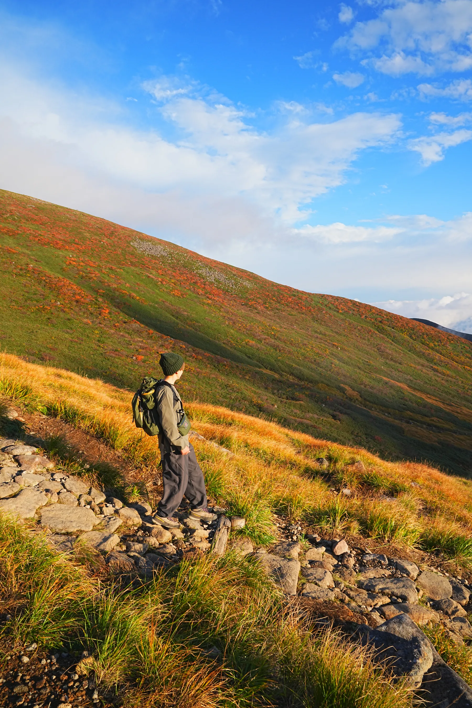 紅葉の月山へ 日帰り紅葉登山