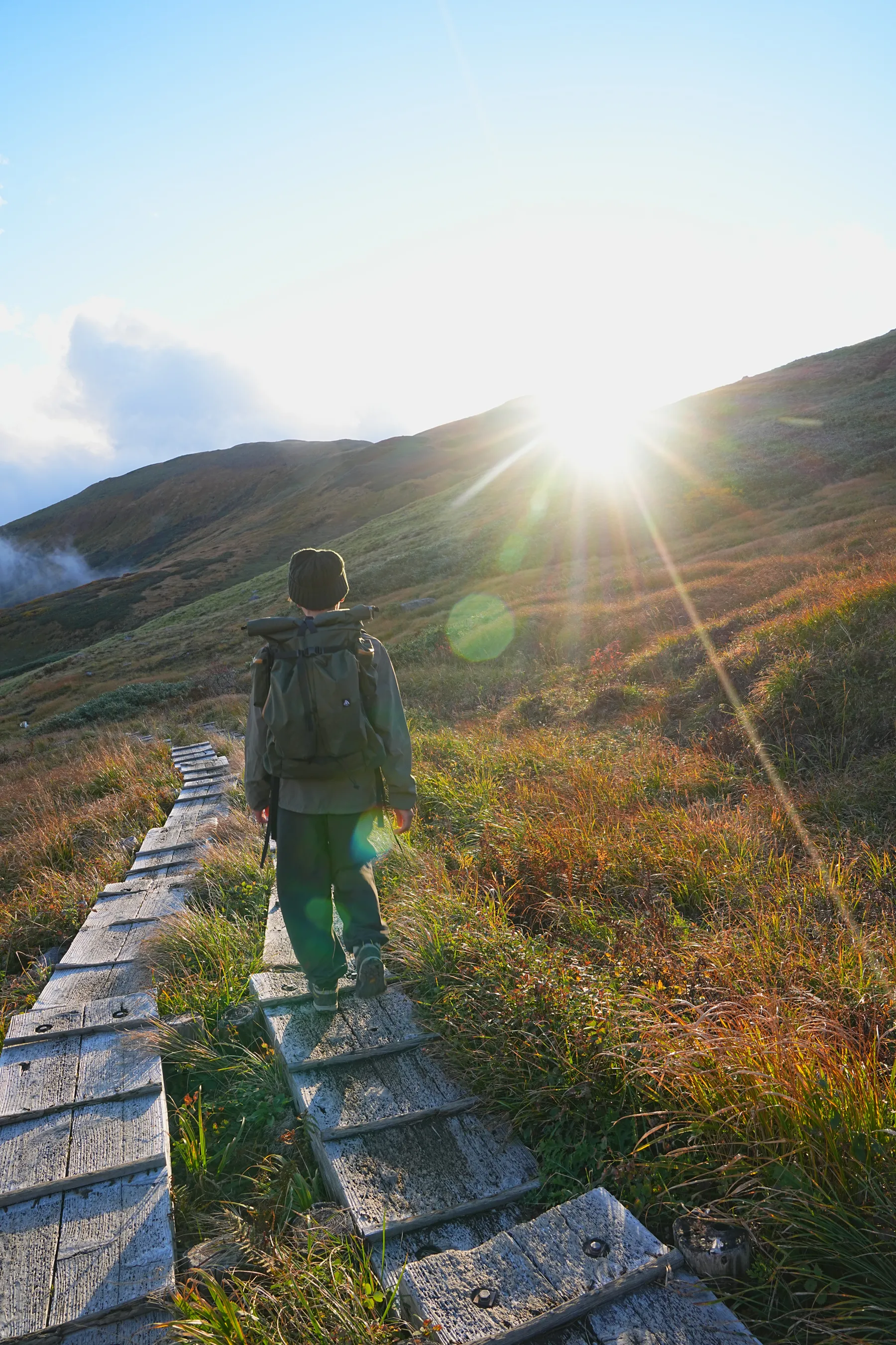 紅葉の月山へ 日帰り紅葉登山