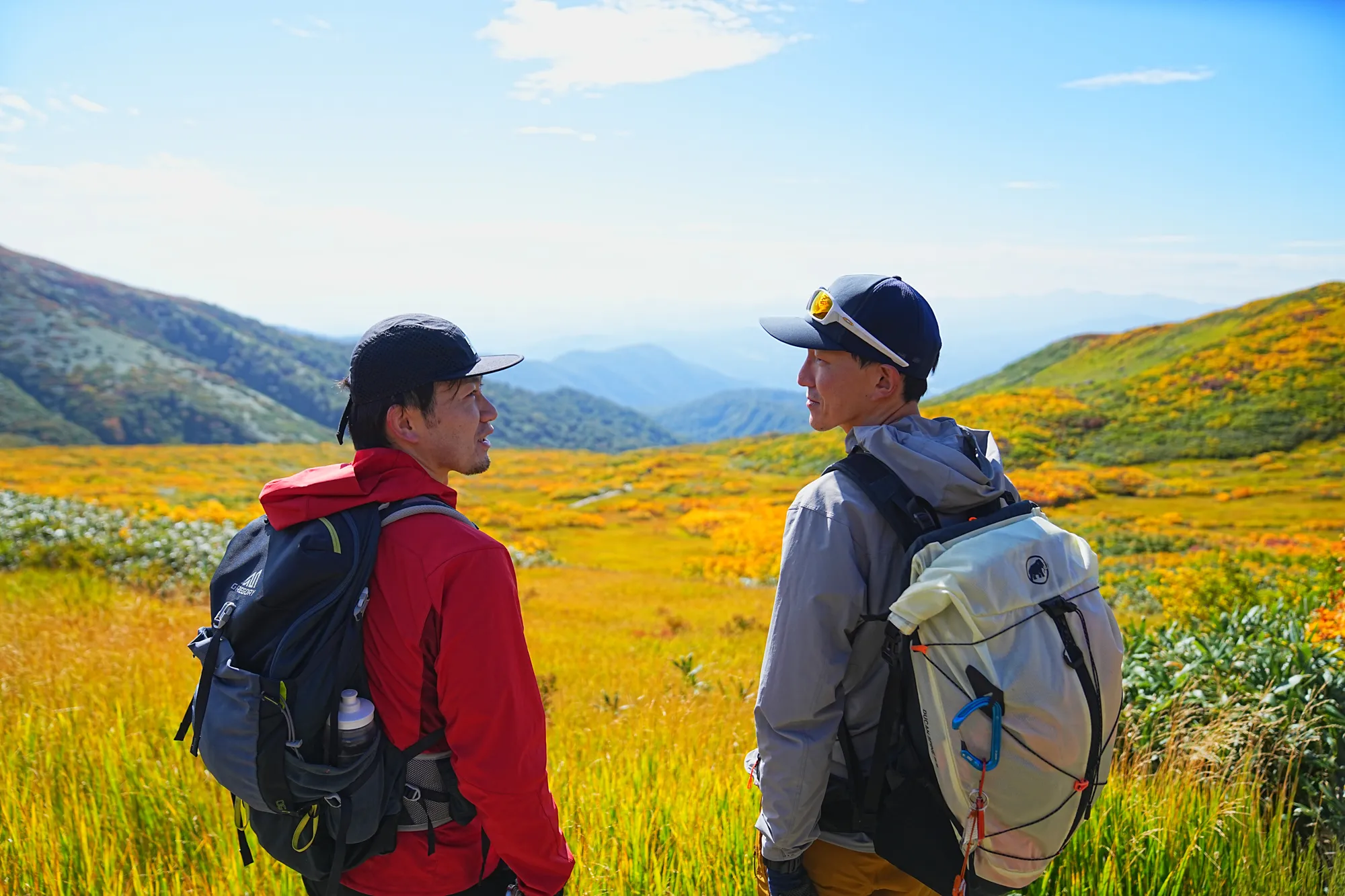 紅葉に染まる名峰・月山。2025年紅葉状況レポート。