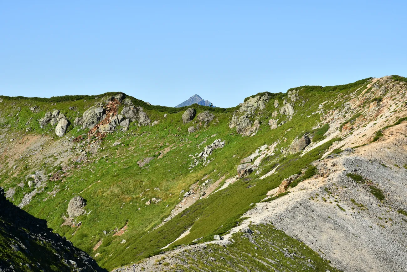 白馬鑓ヶ岳 のんびり一泊 温泉登山