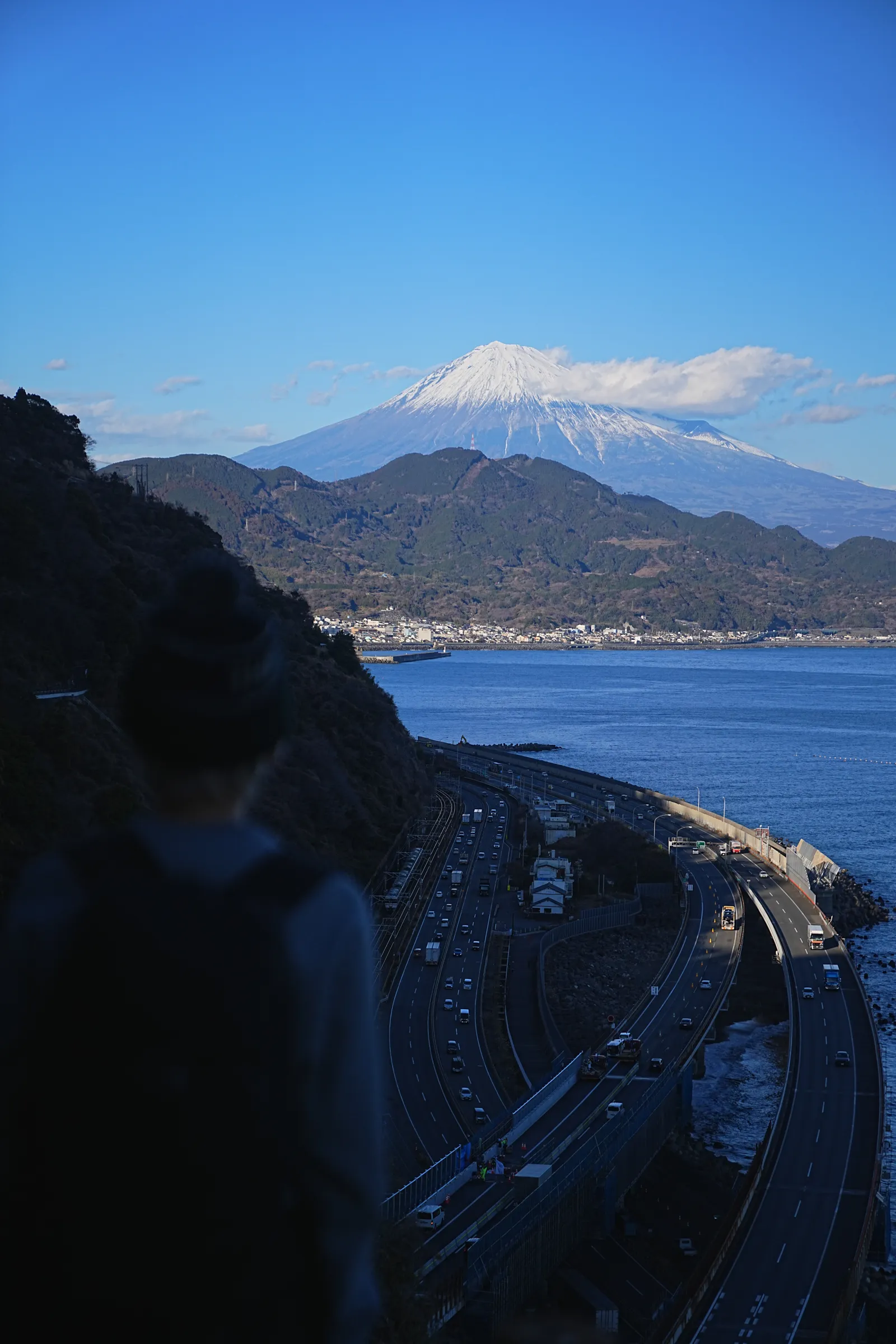 巨大な富士山を見に静岡、浜石岳・薩埵峠へ