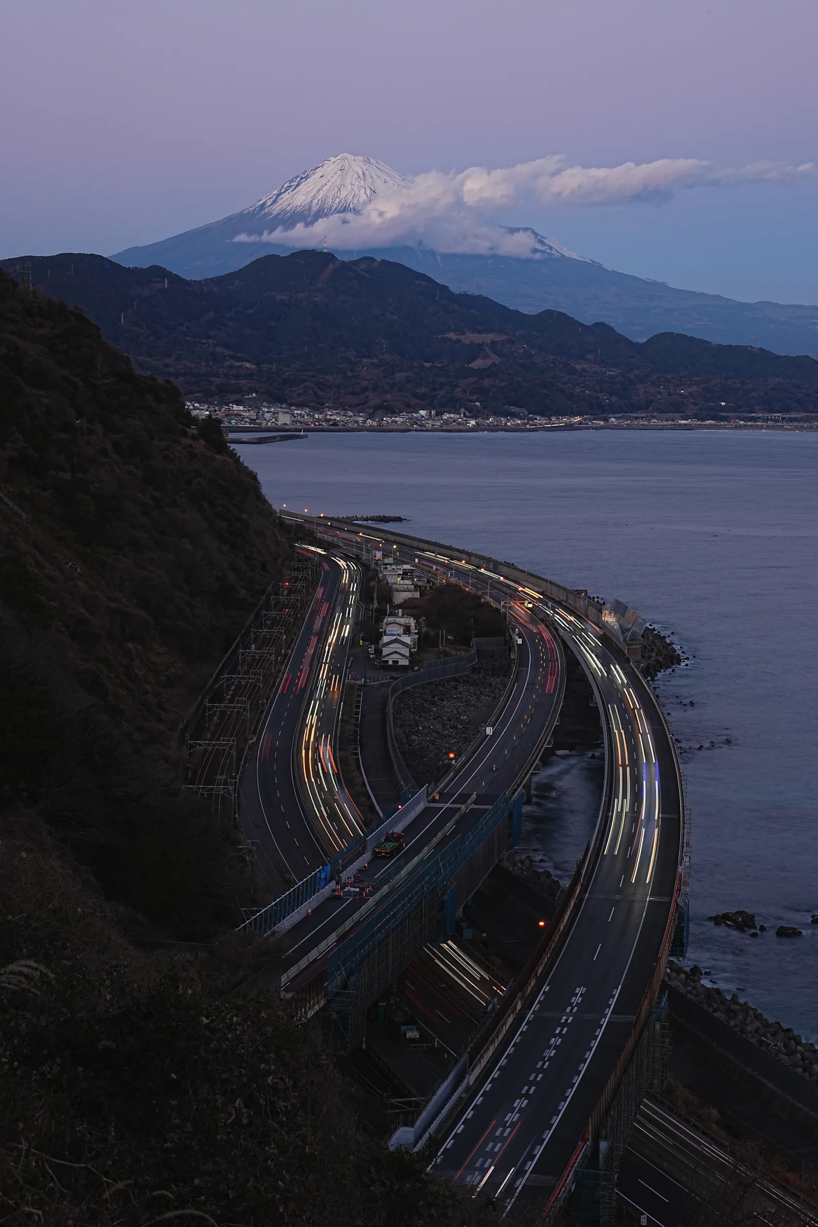 巨大な富士山を見に静岡、浜石岳・薩埵峠へ