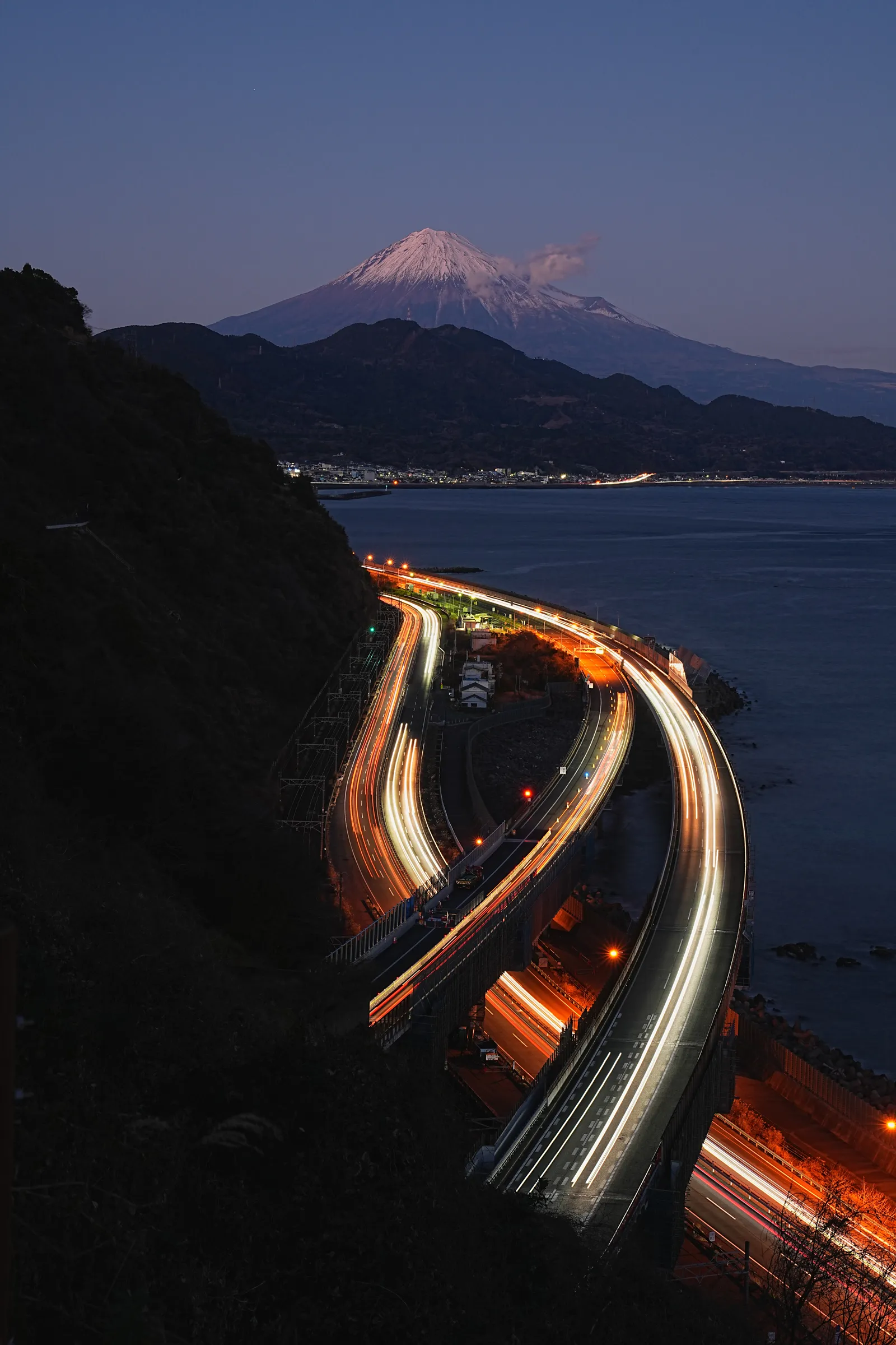 巨大な富士山を見に静岡、浜石岳・薩埵峠へ