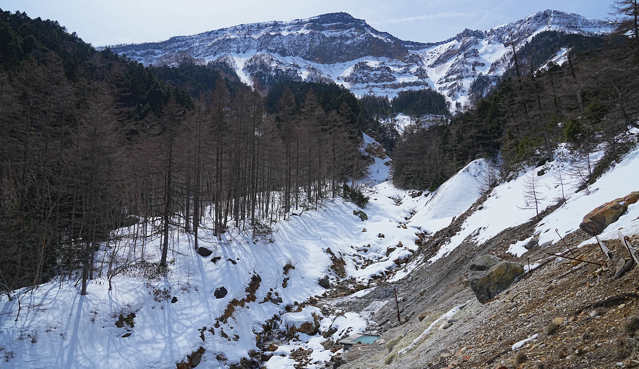 日本の秘湯 本沢温泉へ！日本最高所の野天風呂レポート！