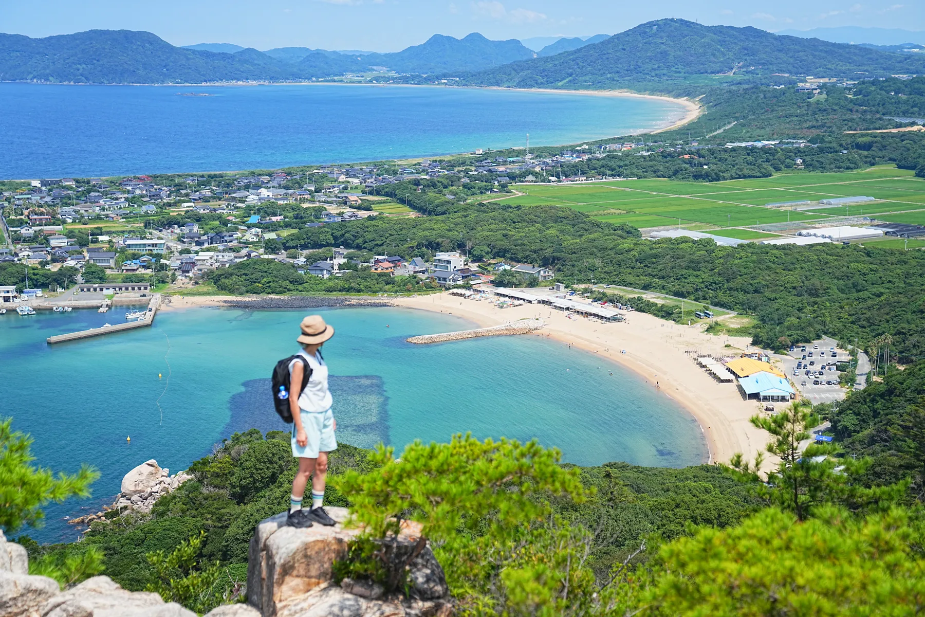 糸島の驚きの絶景！糸島ブルーの立石山ハイキング！
