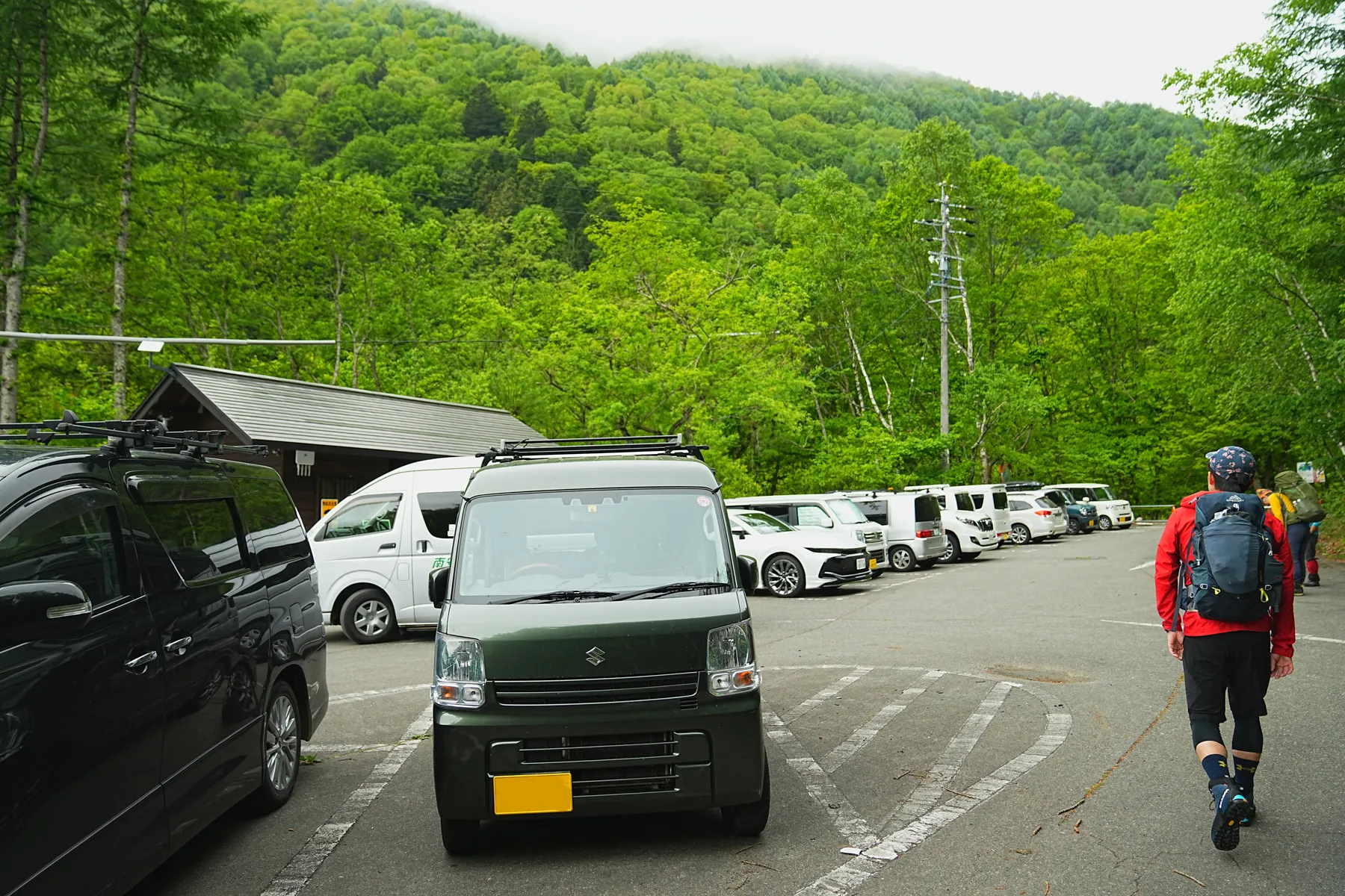 常念岳 山小屋泊登山