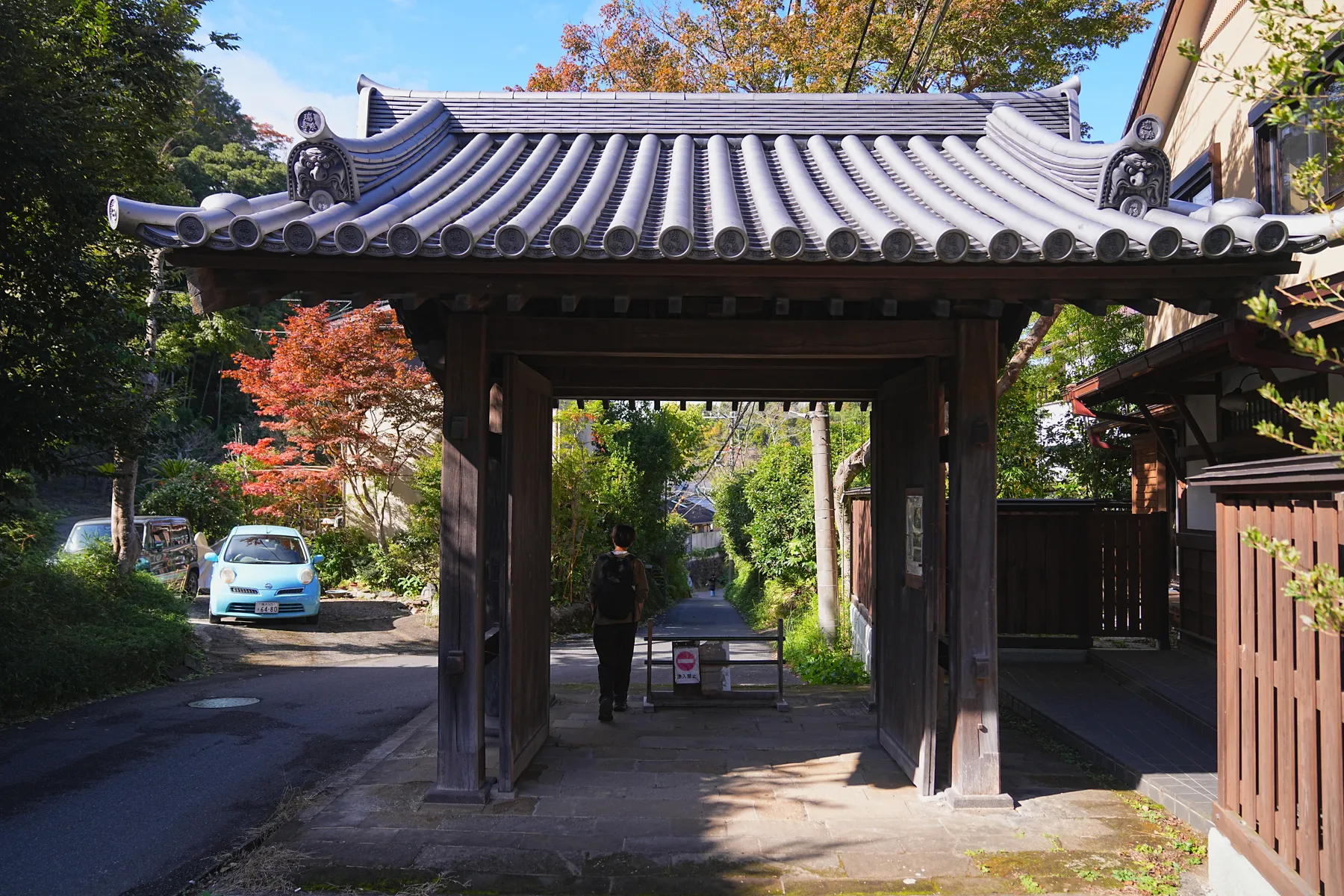 秋の鎌倉アルプス。天園コースハイキング