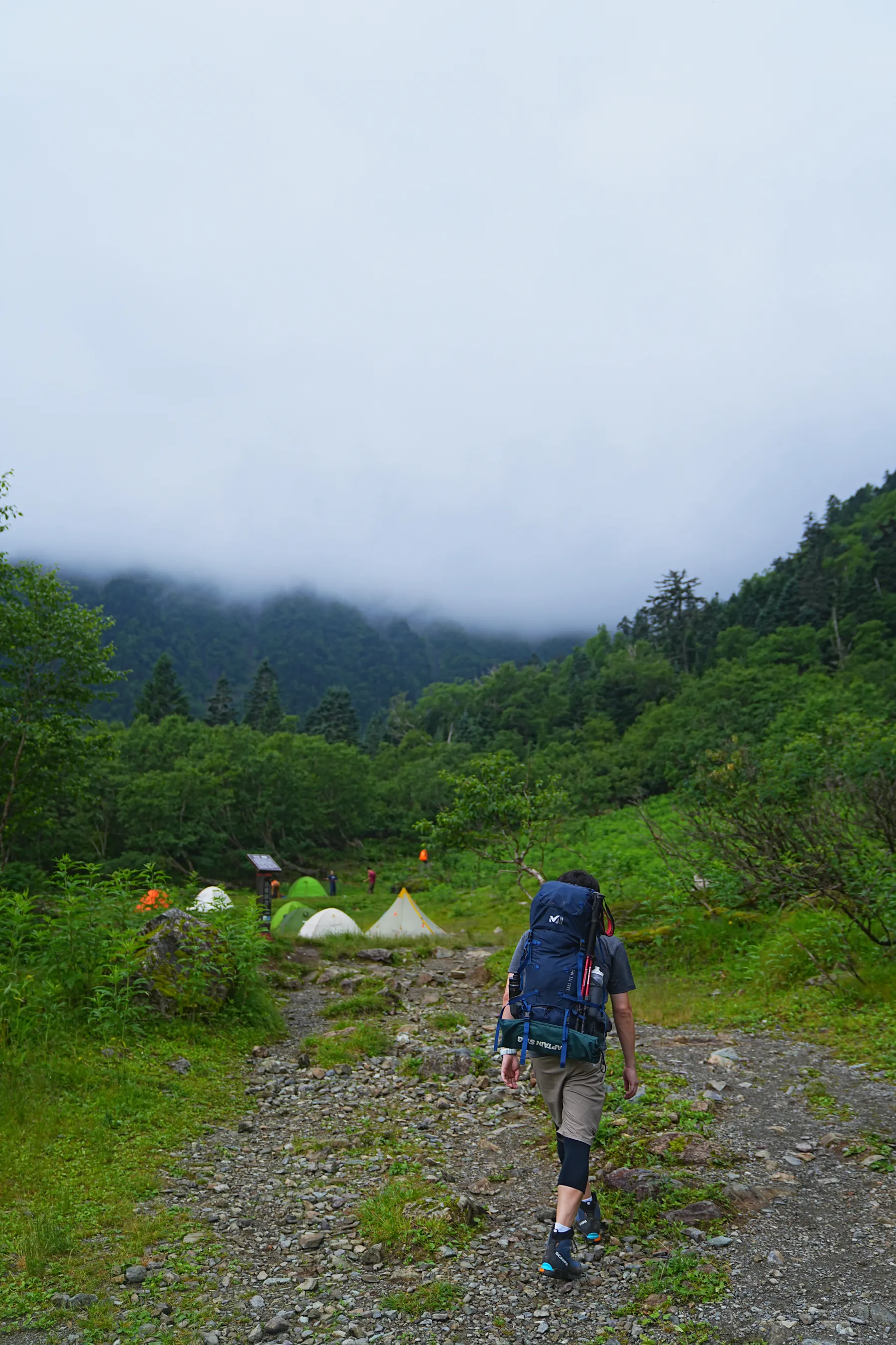 2024年7月 北岳/間ノ岳 北岳山荘泊登山