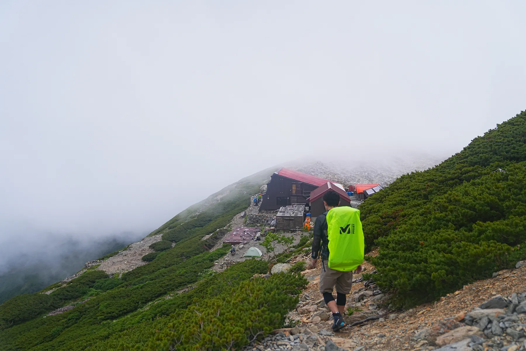 2024年7月 北岳/間ノ岳 北岳山荘泊登山