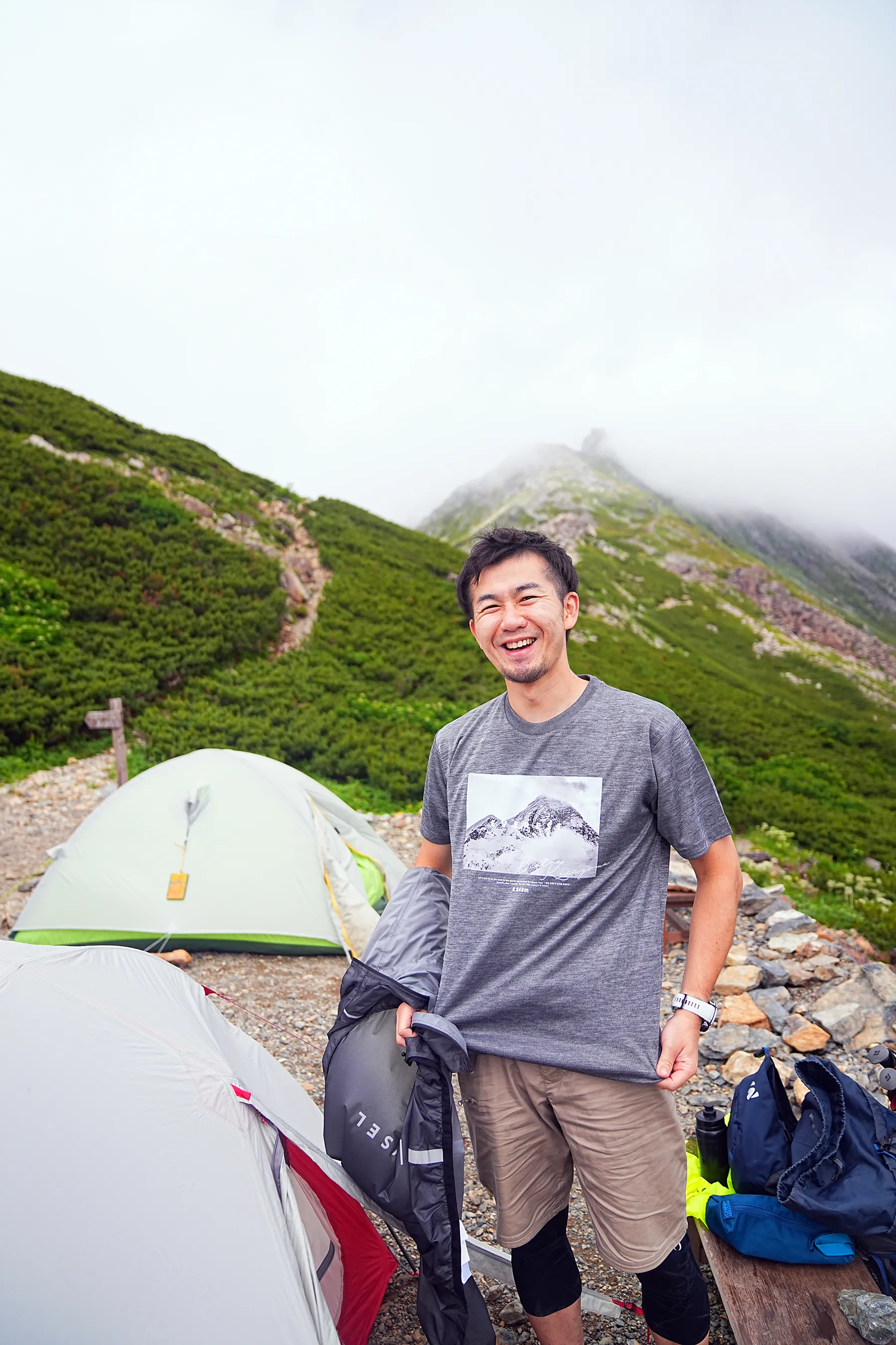 2024年7月 北岳/間ノ岳 北岳山荘泊登山