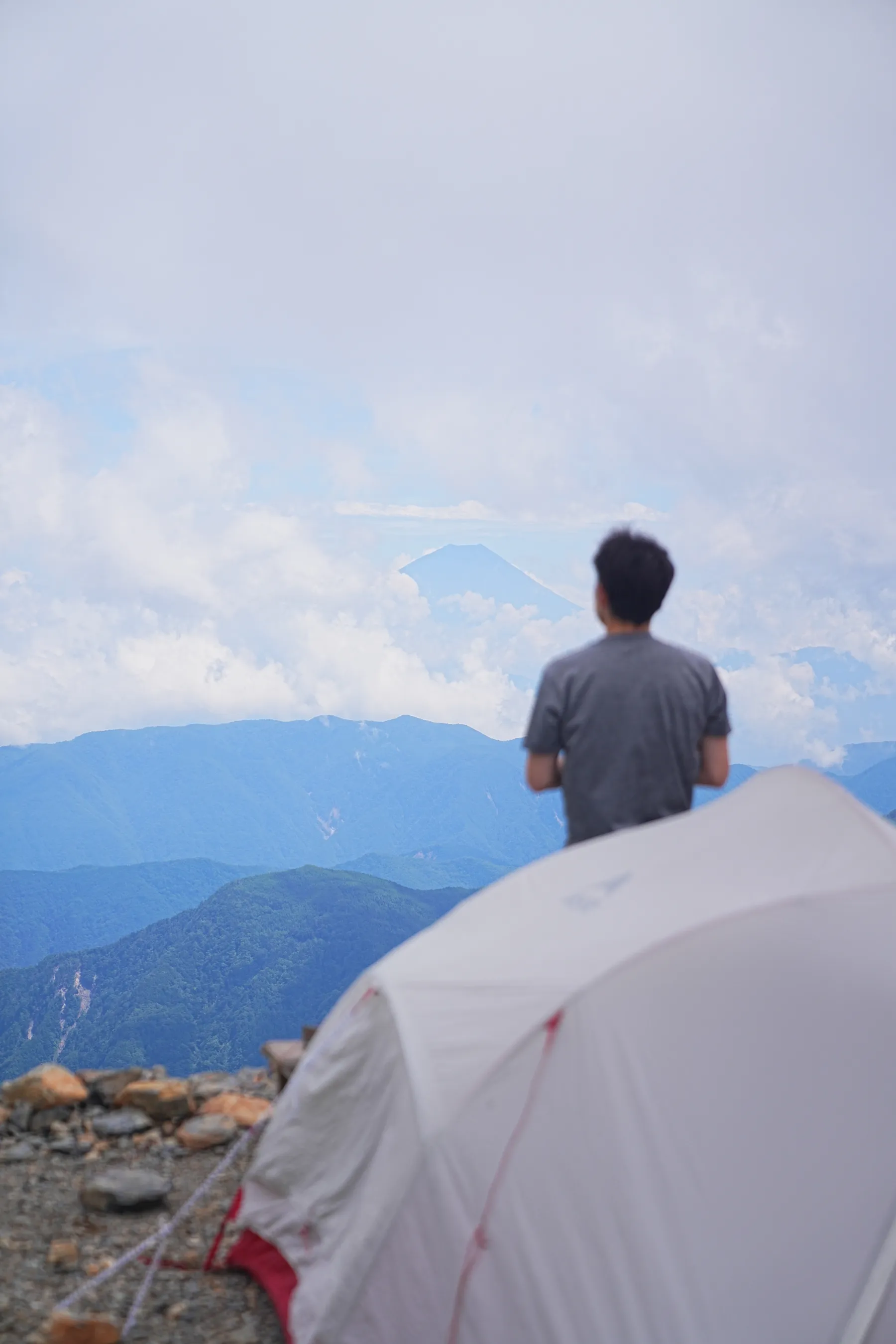 2024年7月 北岳/間ノ岳 北岳山荘泊登山