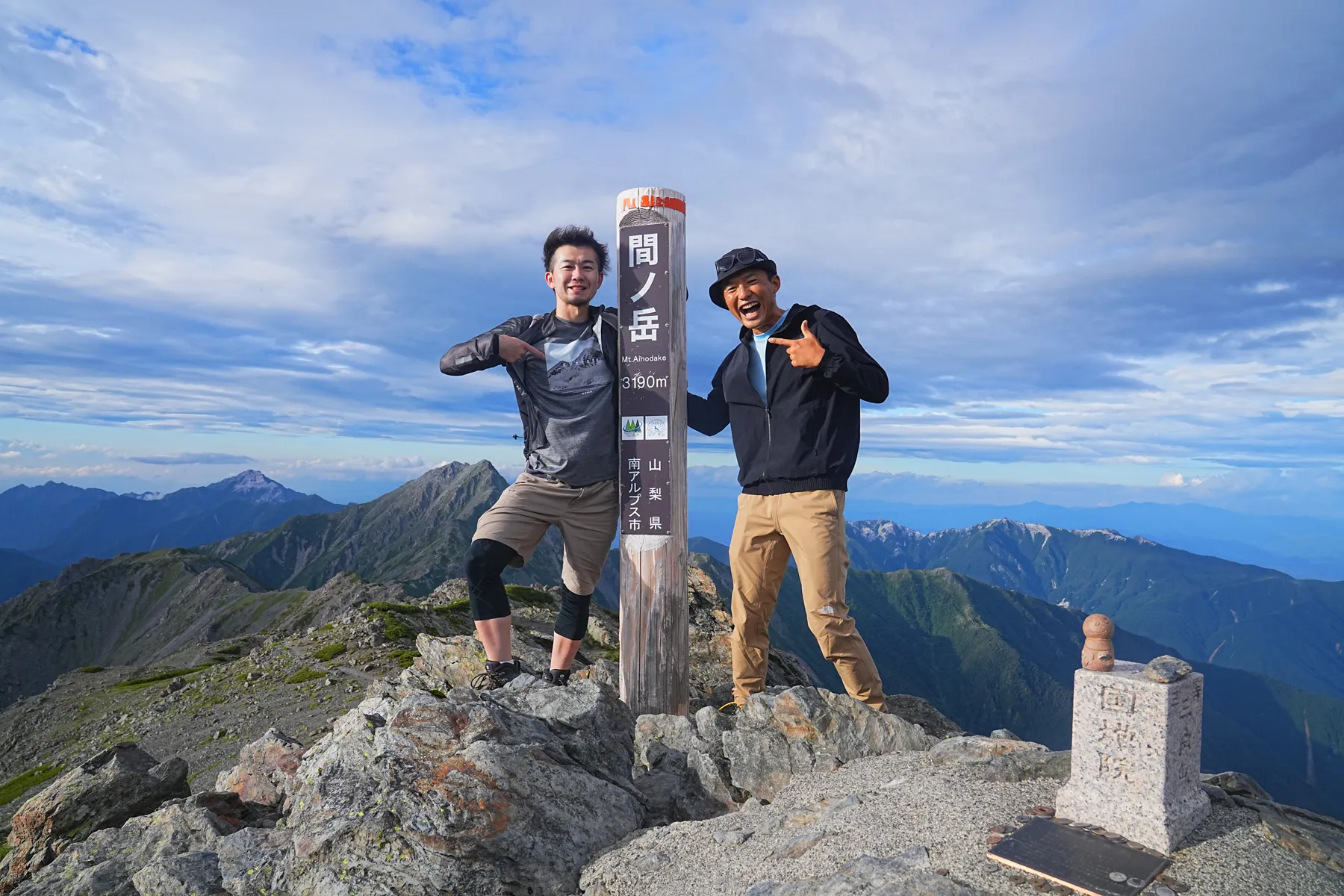 2024年7月 北岳/間ノ岳 北岳山荘泊登山