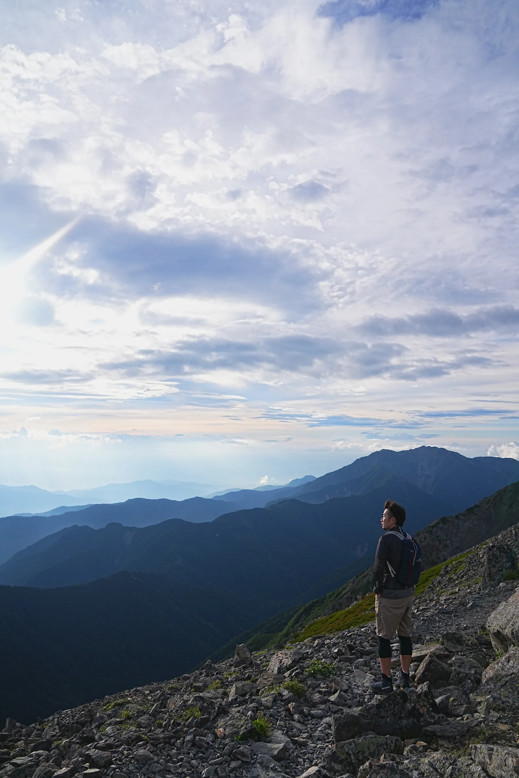 2024年7月 北岳/間ノ岳 北岳山荘泊登山