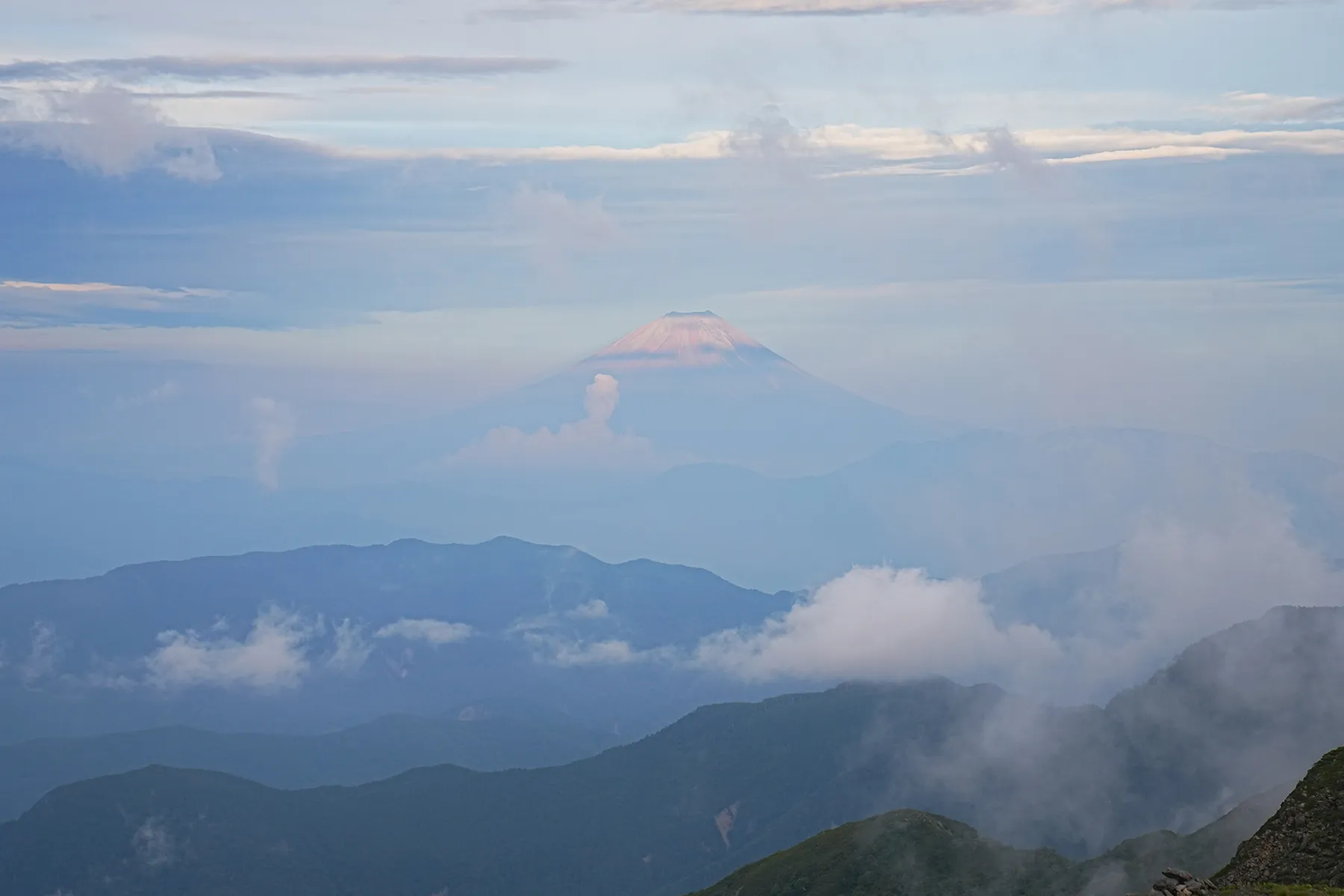 2024年7月 北岳/間ノ岳 北岳山荘泊登山