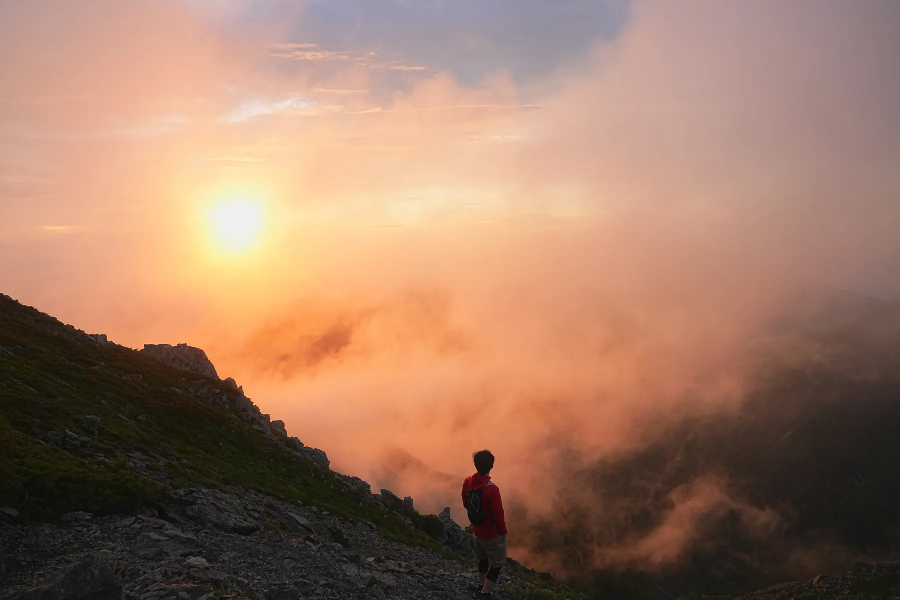 2024年7月 北岳/間ノ岳 北岳山荘泊登山