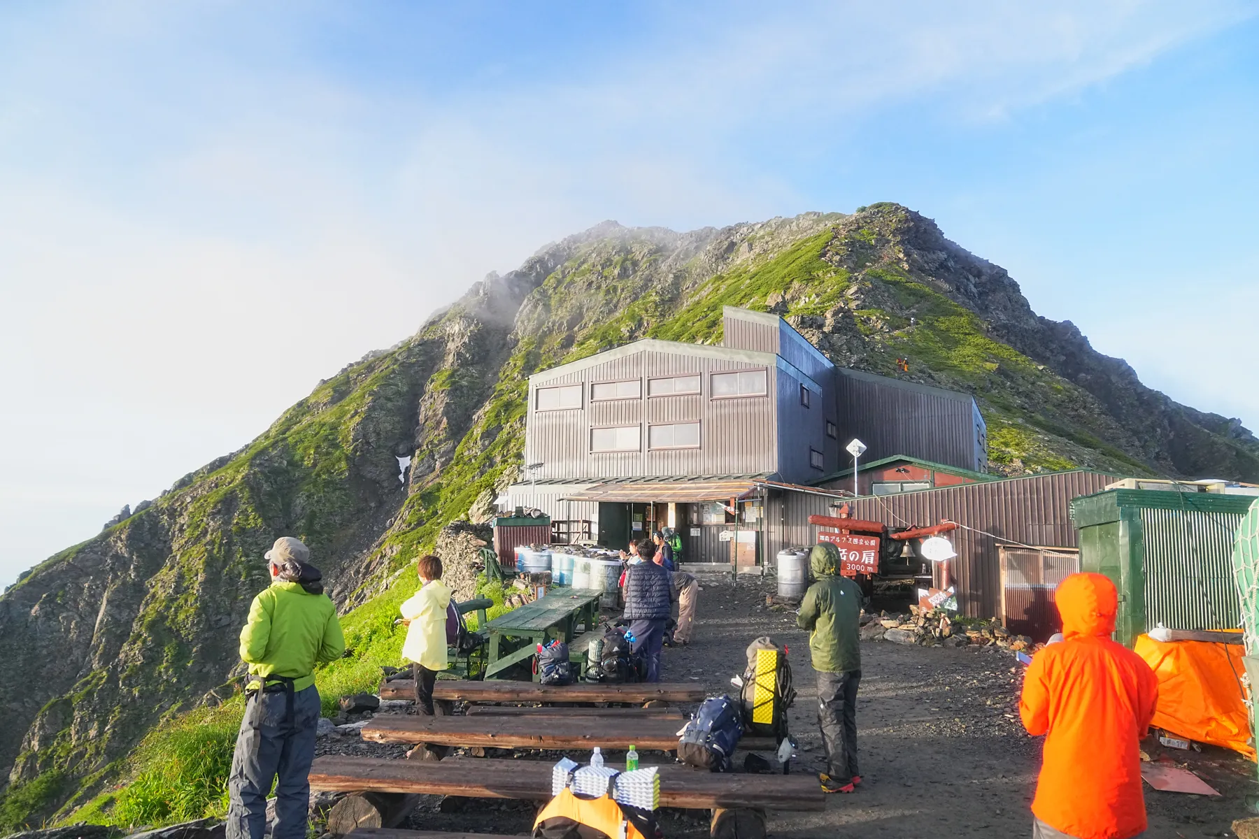 2024年7月 北岳/間ノ岳 北岳山荘泊登山