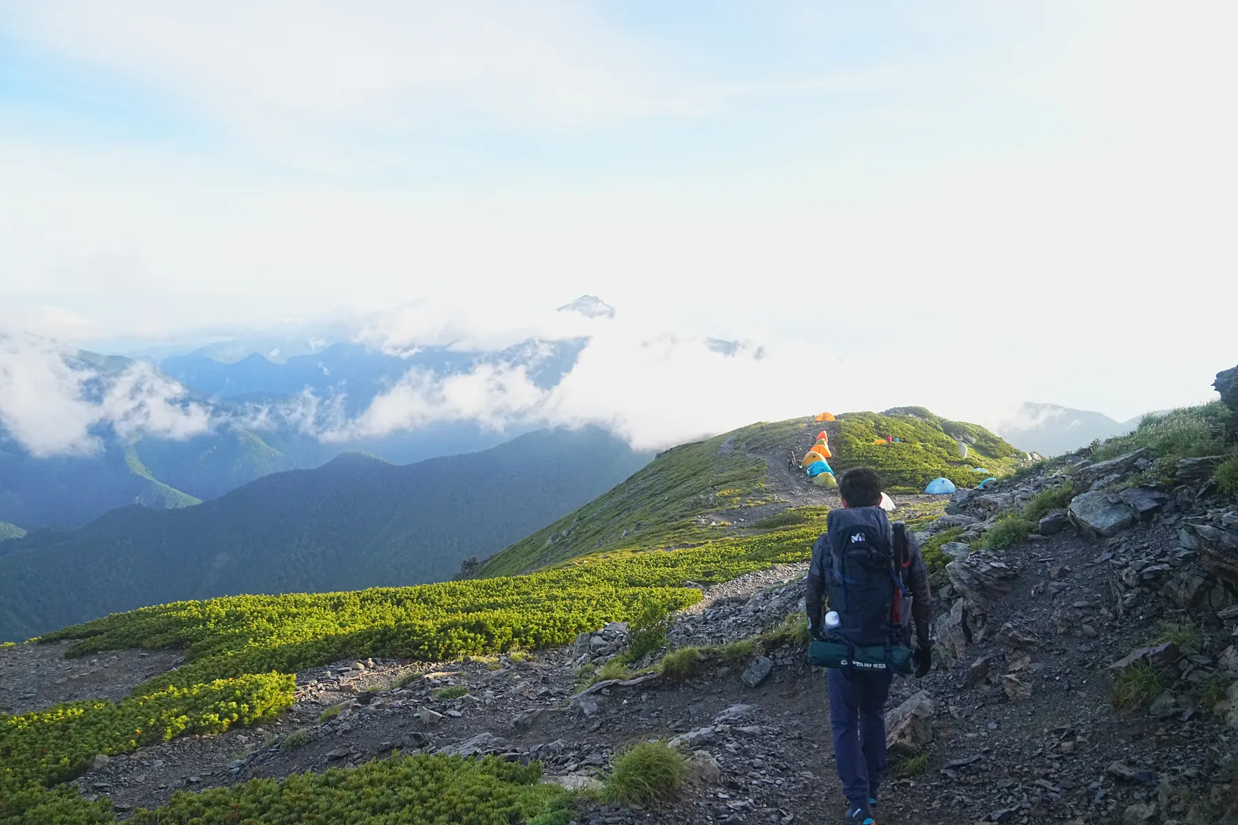 2024年7月 北岳/間ノ岳 北岳山荘泊登山