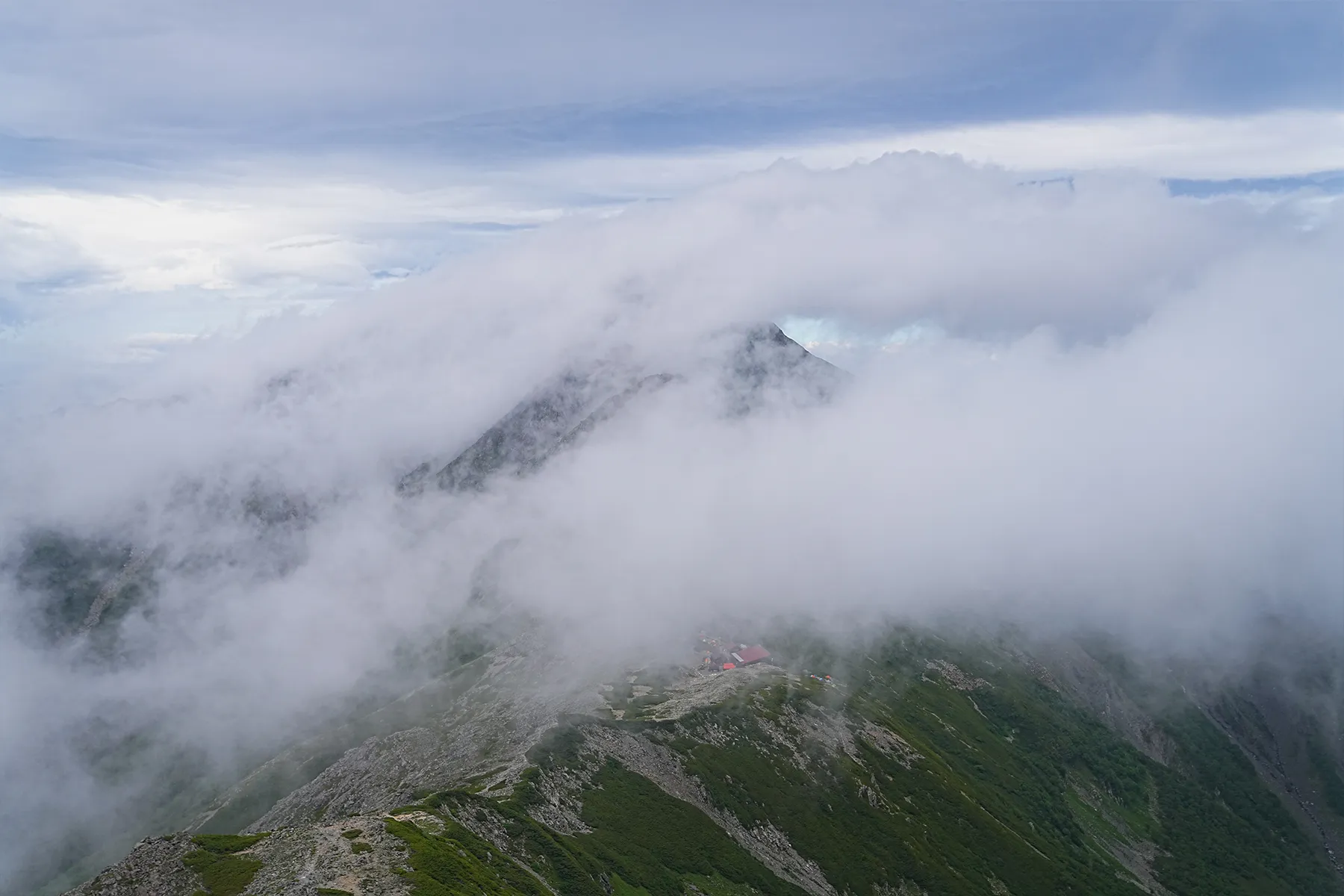 2024年7月 北岳/間ノ岳 北岳山荘泊登山