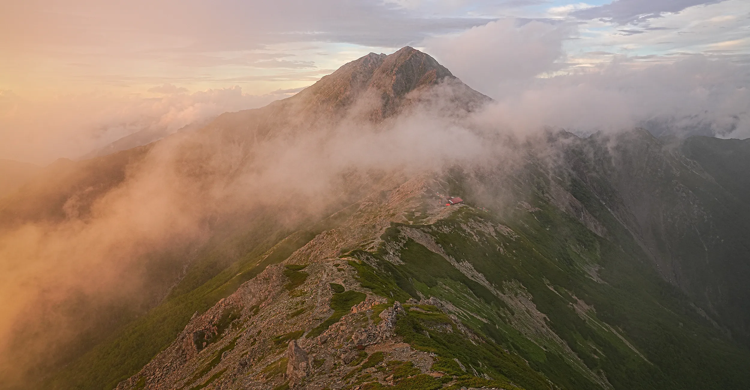 2024年7月 北岳/間ノ岳 北岳山荘泊登山