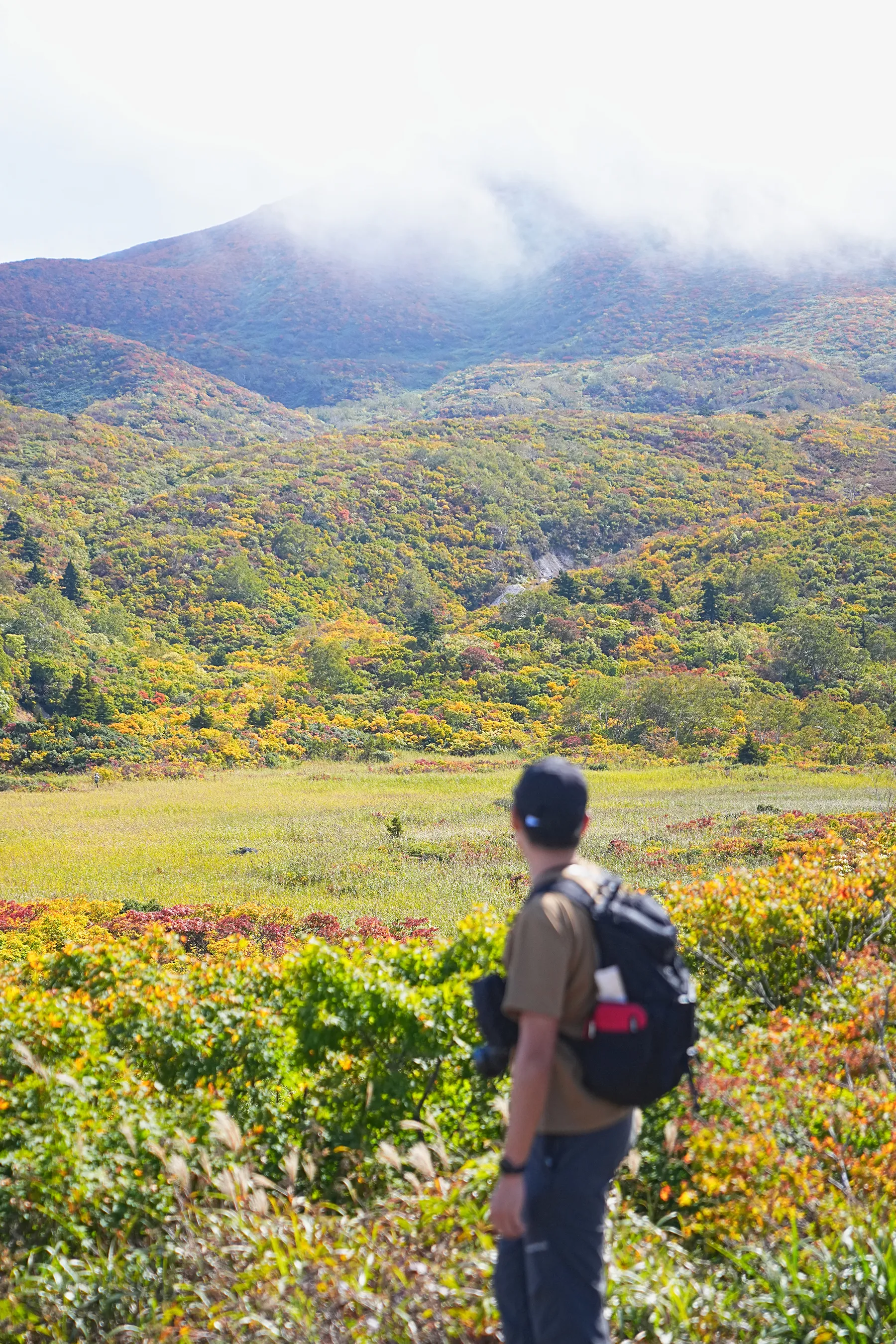 紅葉に染まる 東北・栗駒山 紅葉ハイキング