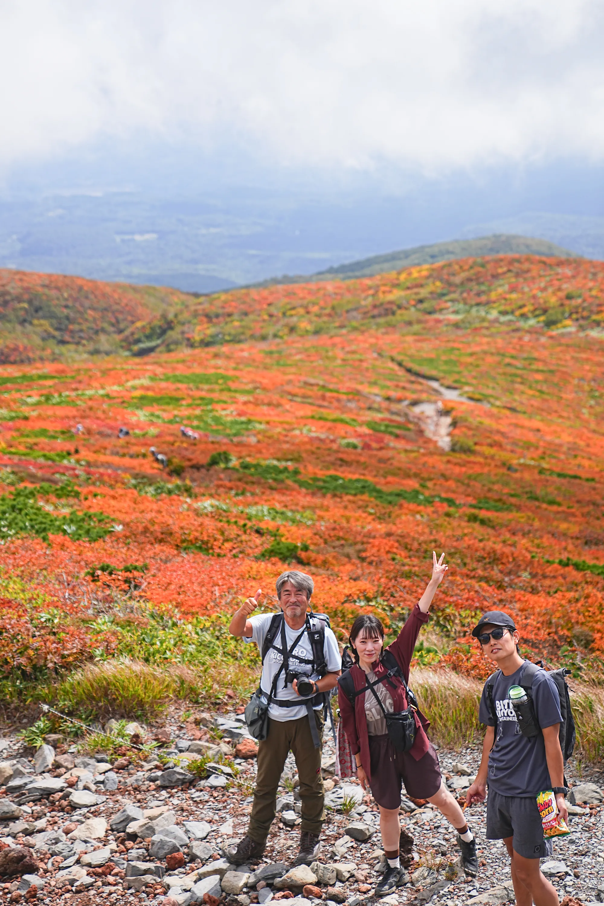 紅葉に燃える栗駒山。2025年紅葉状況レポート。