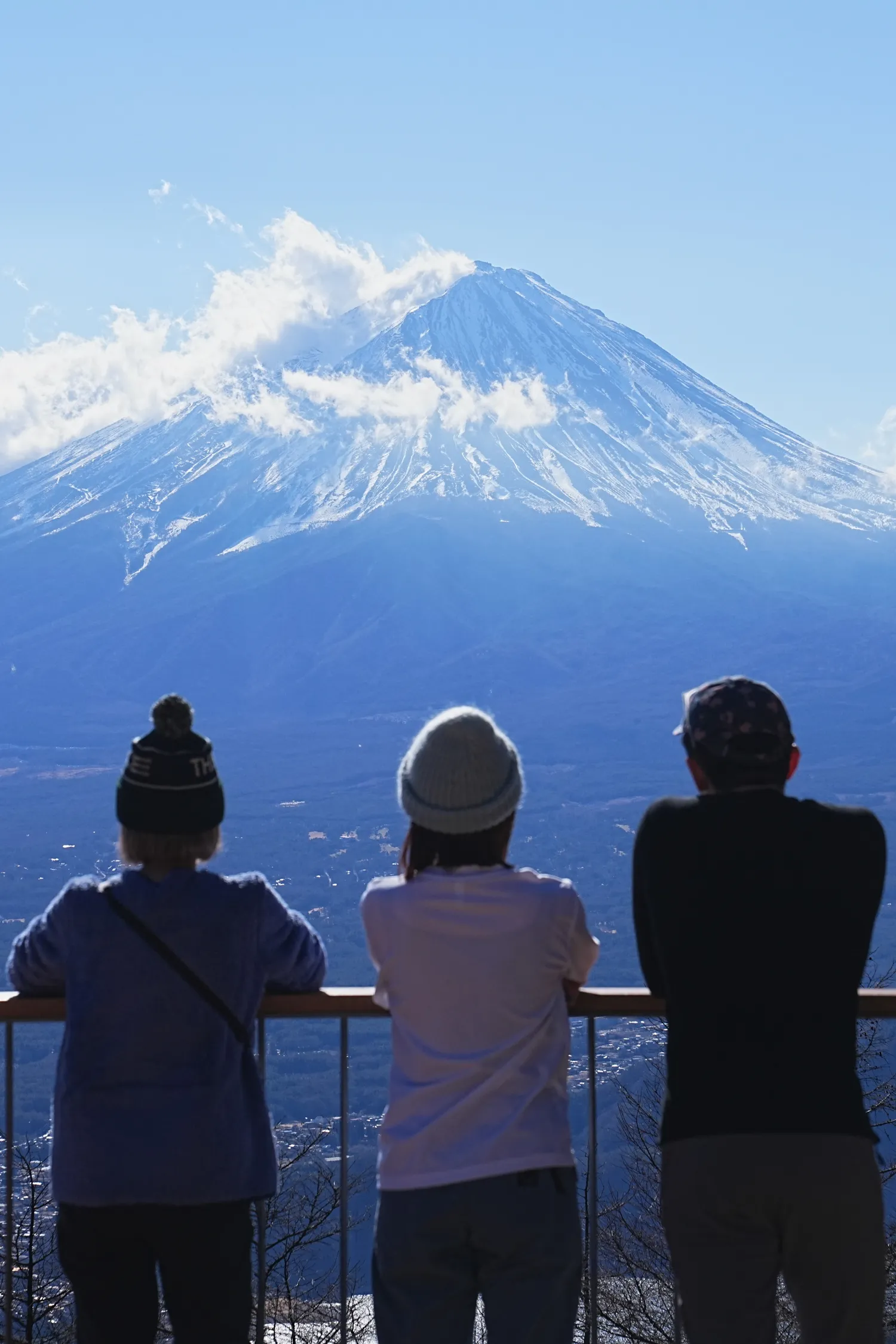 巨大富士山を望む黒岳登山！