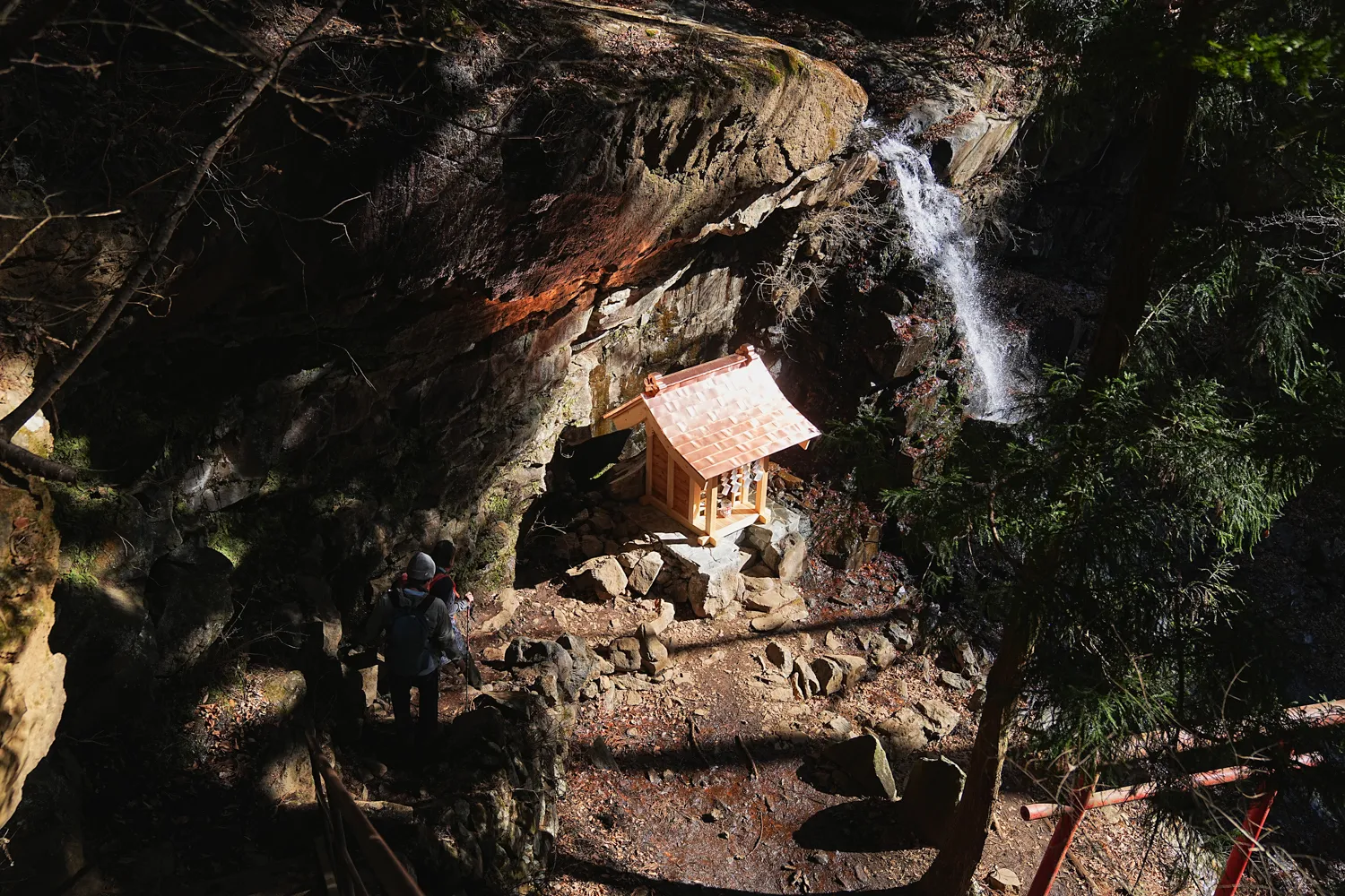 巨大な富士山を見に、山梨県 三ツ峠山へ