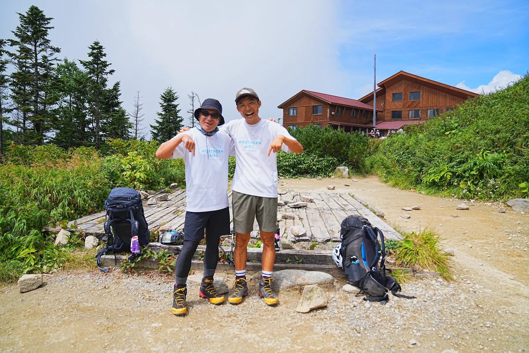 北アルプスの絶景！西穂山荘にテント泊で登る西穂高岳！